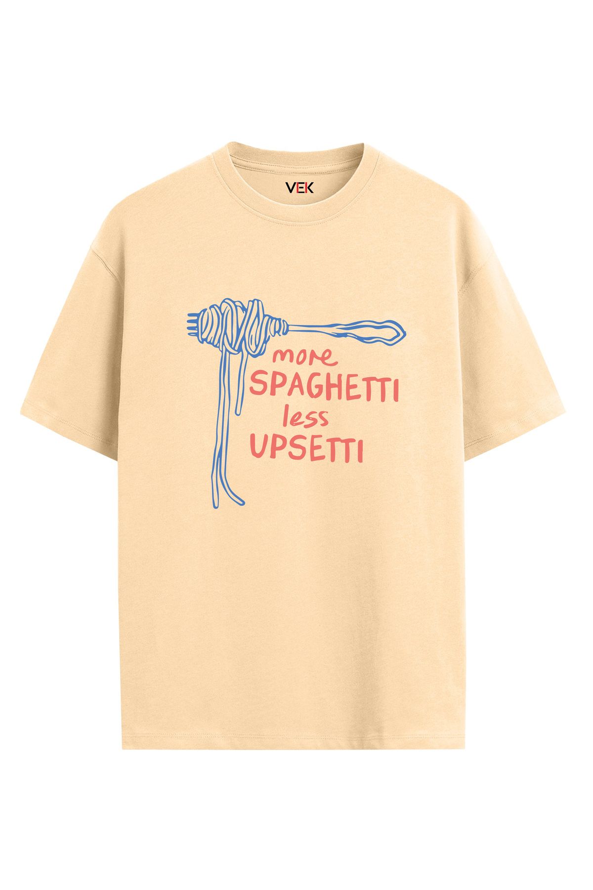 VEK Oversize T-Shirt Spagetti Unisex