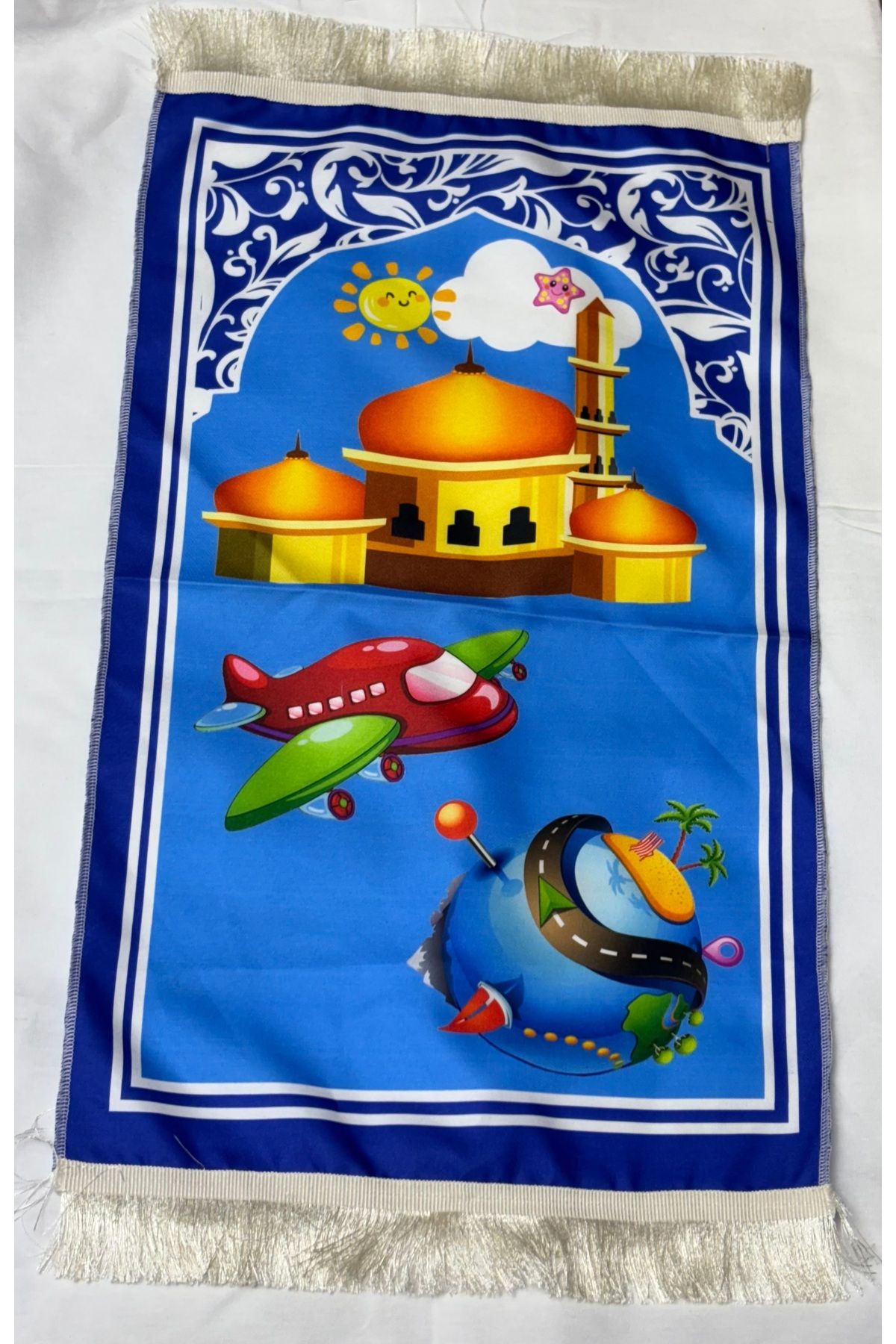Muensu Dijital Baskı Çocuk Seccadesi, Namaz Seccadesi, İbadet Seccadesi, Çocuk Namazlığı 873