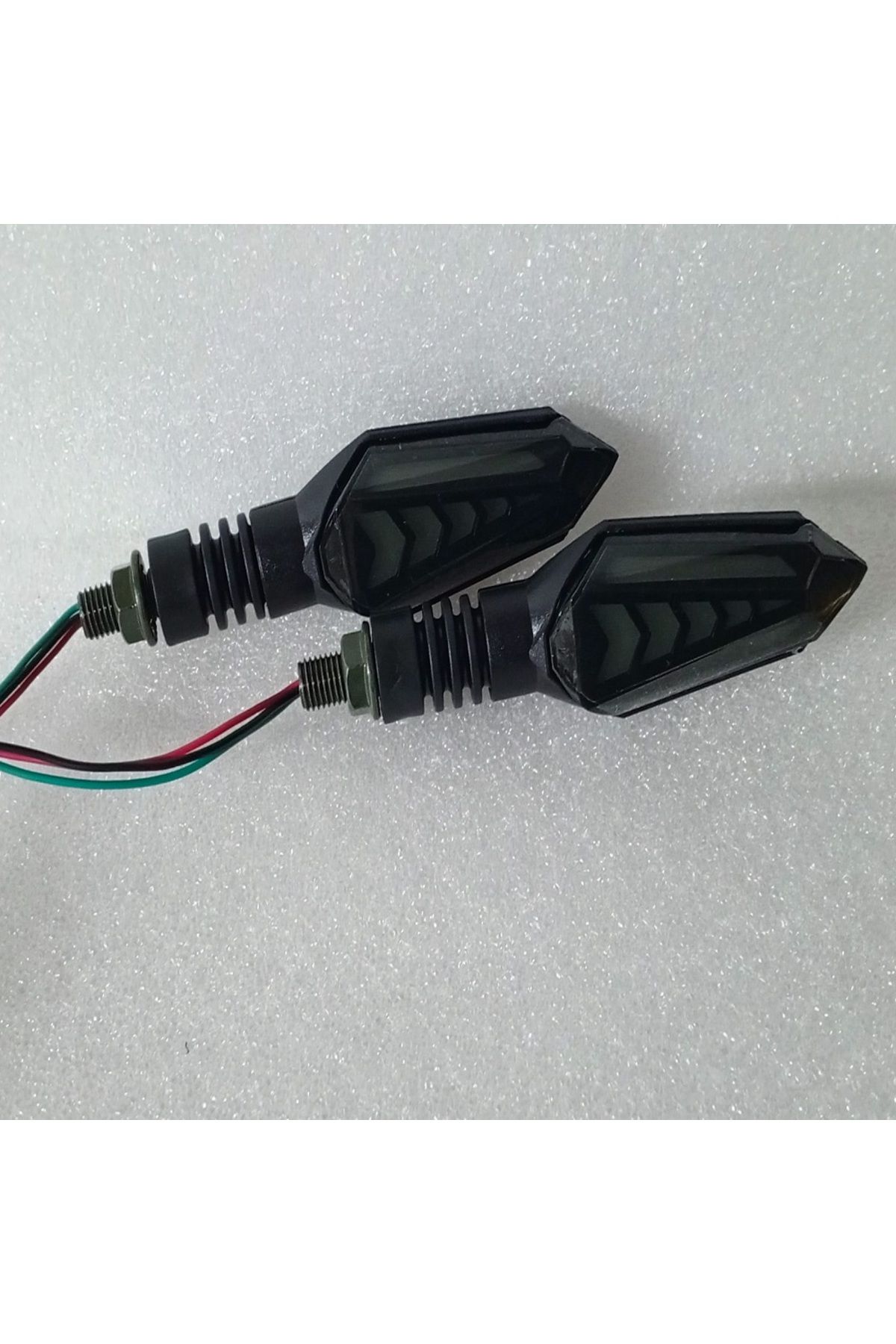 orco ( 2XADET ) 1 TAKIM MOTORSİKLET & ARAÇ HAREKETLİ OK DİNAMİK SİNYAL+PARK DEVRELİ KUYRUK SİNYAL LAMBA