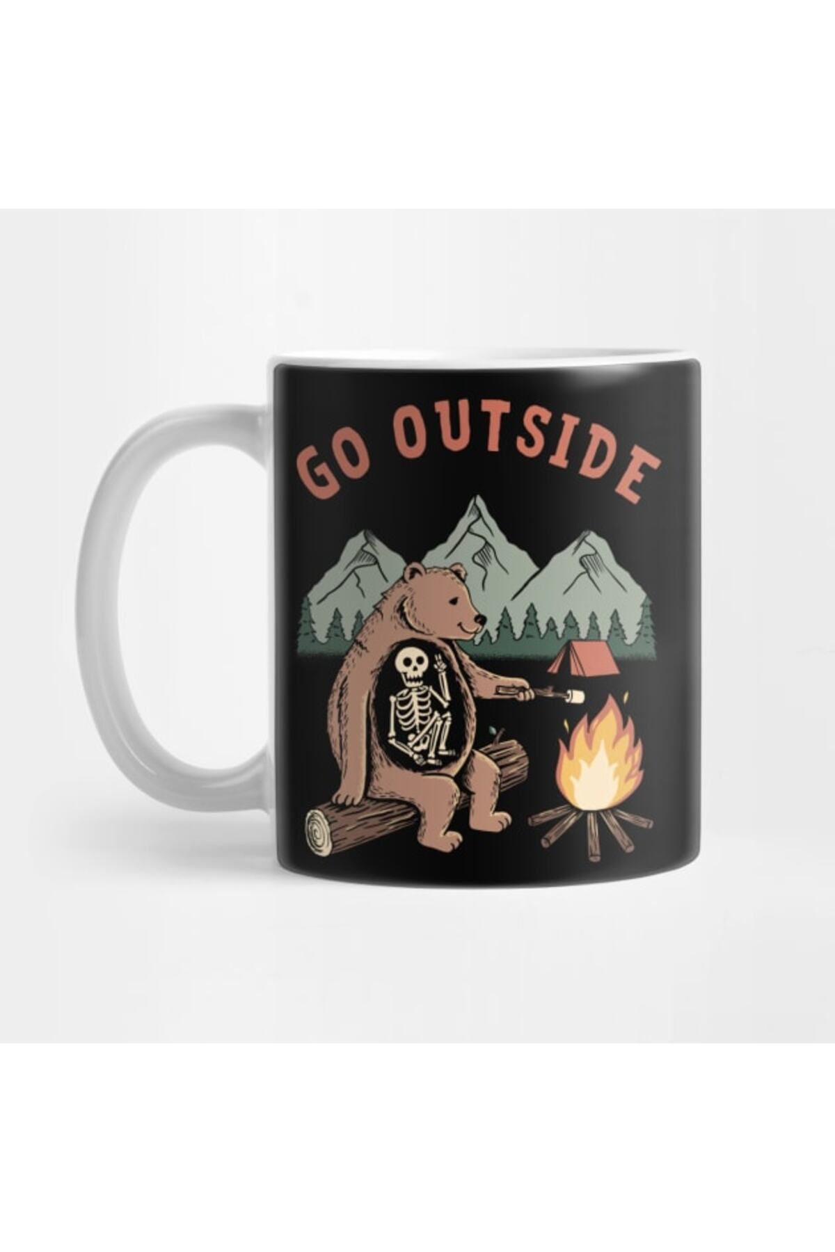 Pixxa Go Outside - Dışarı Çık Kupa Bardak