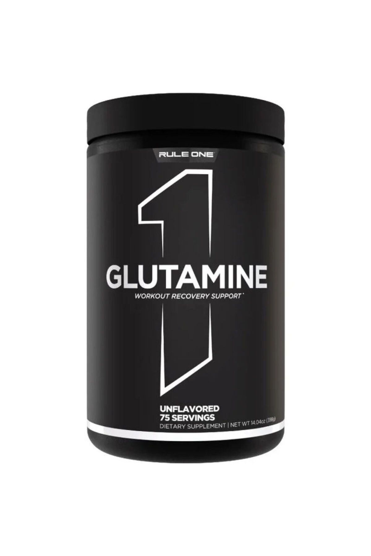 Rule Rule1 R1 %100 micronized Glutamine 75 Serv Unflavored, 398g
