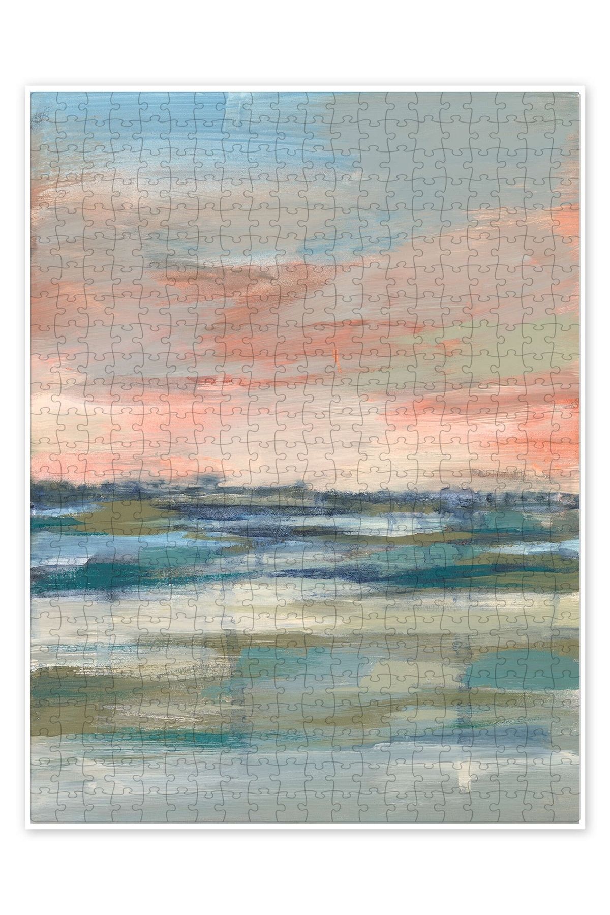 Jeronkarji Vast Marsh II 500 Parça Puzzle Yapboz Bohem Soyut Sanat Temalı