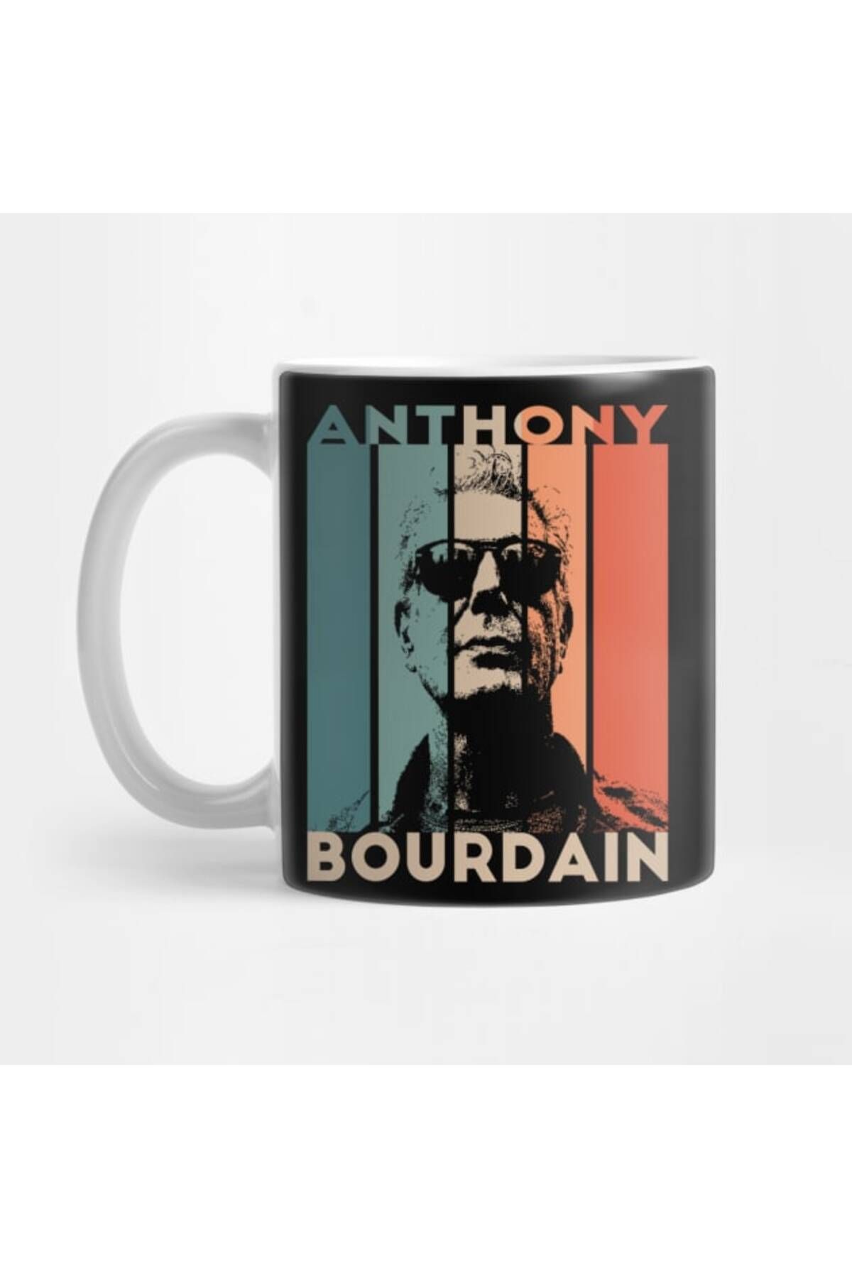 Pixxa Anthony Bourdain Retro Kupa Bardak