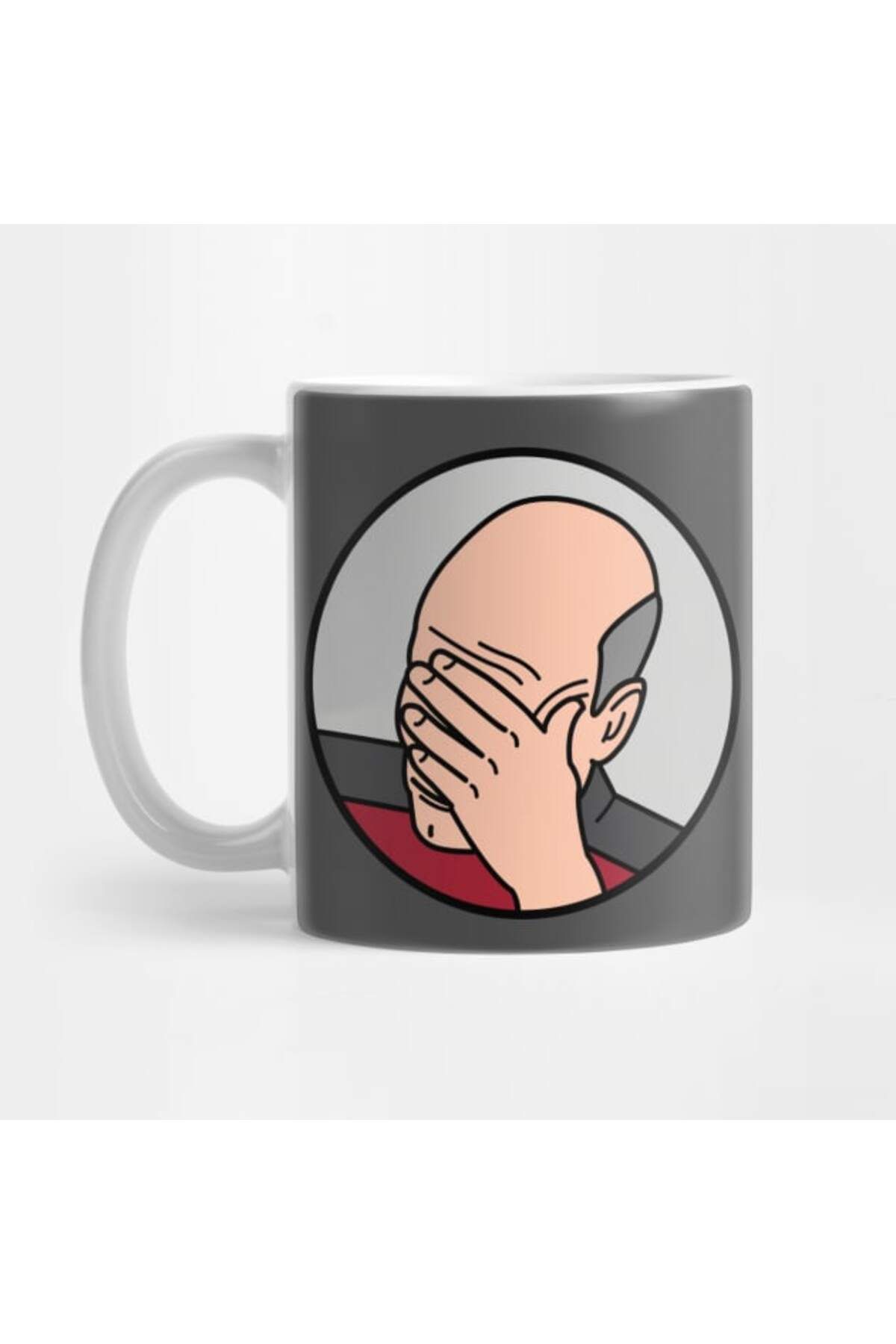 Pixxa Epic Facepalm Picard Kupa Bardak