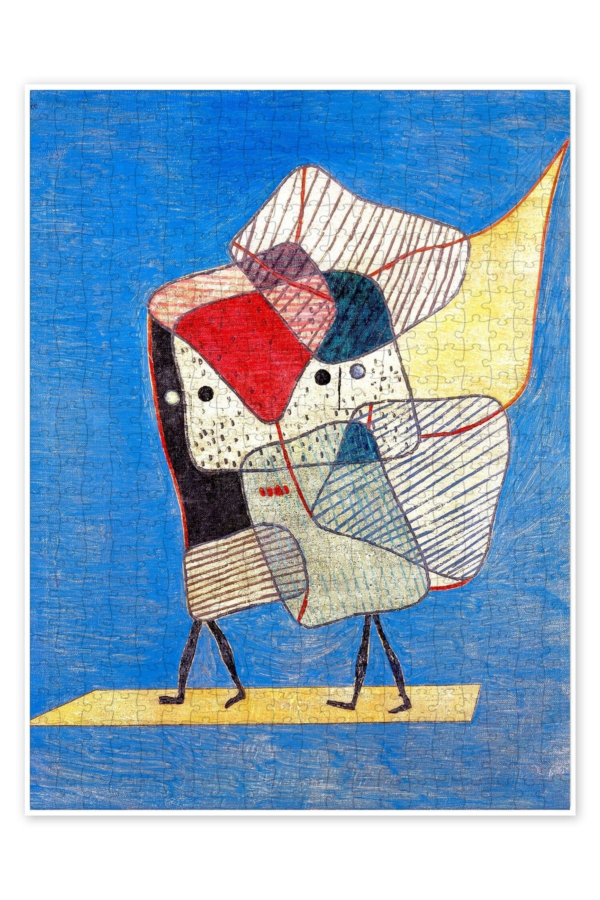 Jeronkarji İkizler 500 Parça Puzzle Yapboz Bohem Soyut Sanat Temalı