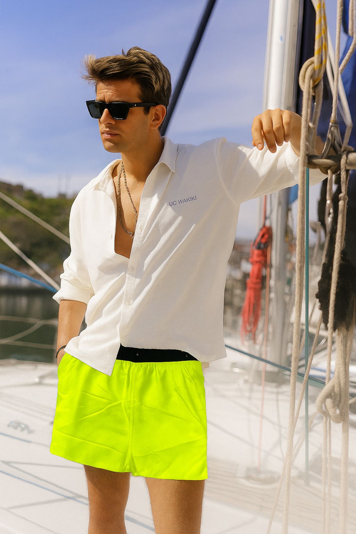 LC Waikiki hızlı kuruyan beachwear erkek deniz şort