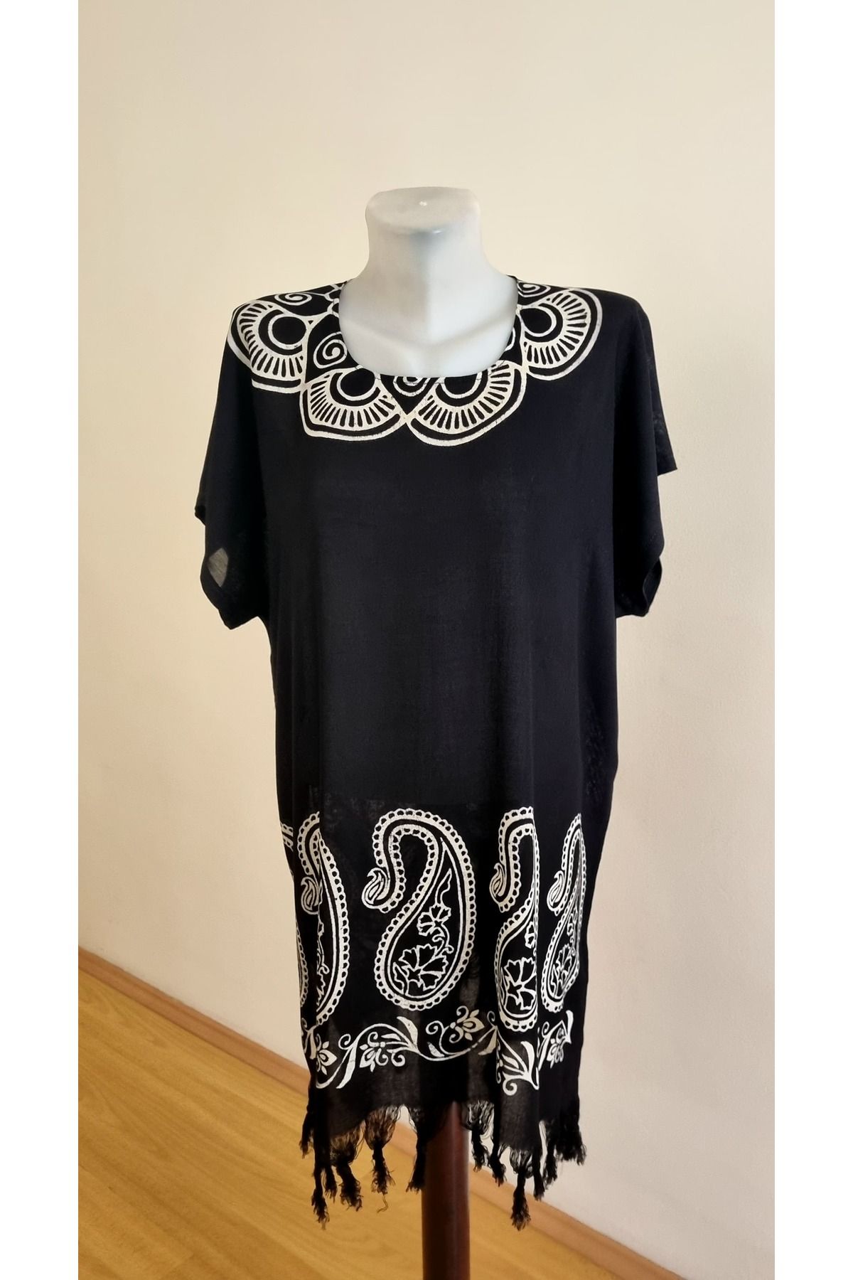 Milenam Otantik Desen Pareo Tunik