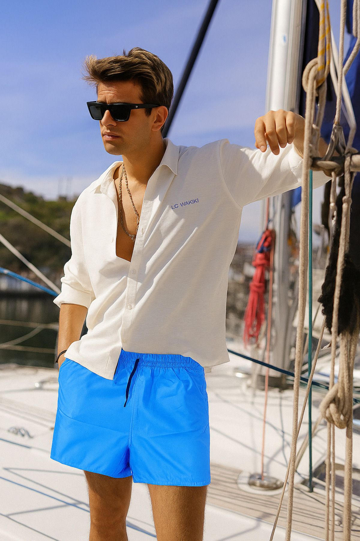 LC Waikiki hızlı kuruyan beachwear erkek deniz şort