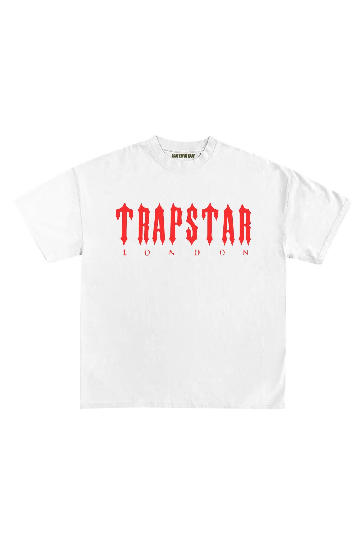 RawNox Unisex Bol Kalıp Trpstar V4 Baskılı Tshirt
