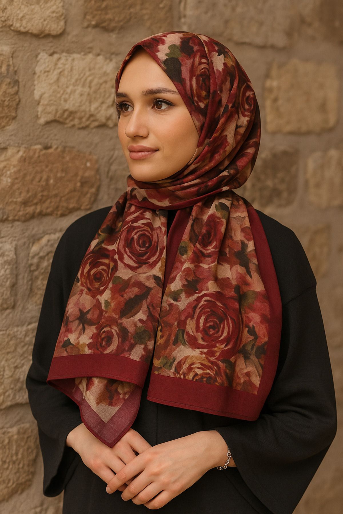 Mirissa scarf MİRİSSA SCARF A KALİTE SOFT ROSS DESEN