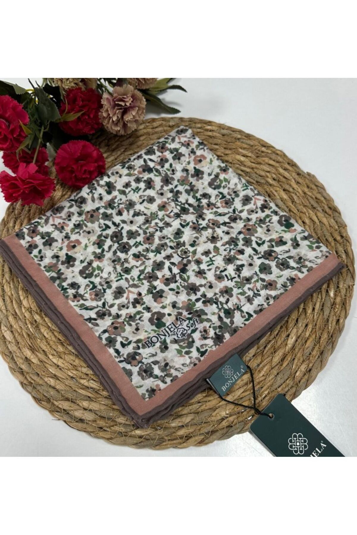 Asel Scarf Bonjela Soft Pamuklu Eşarp