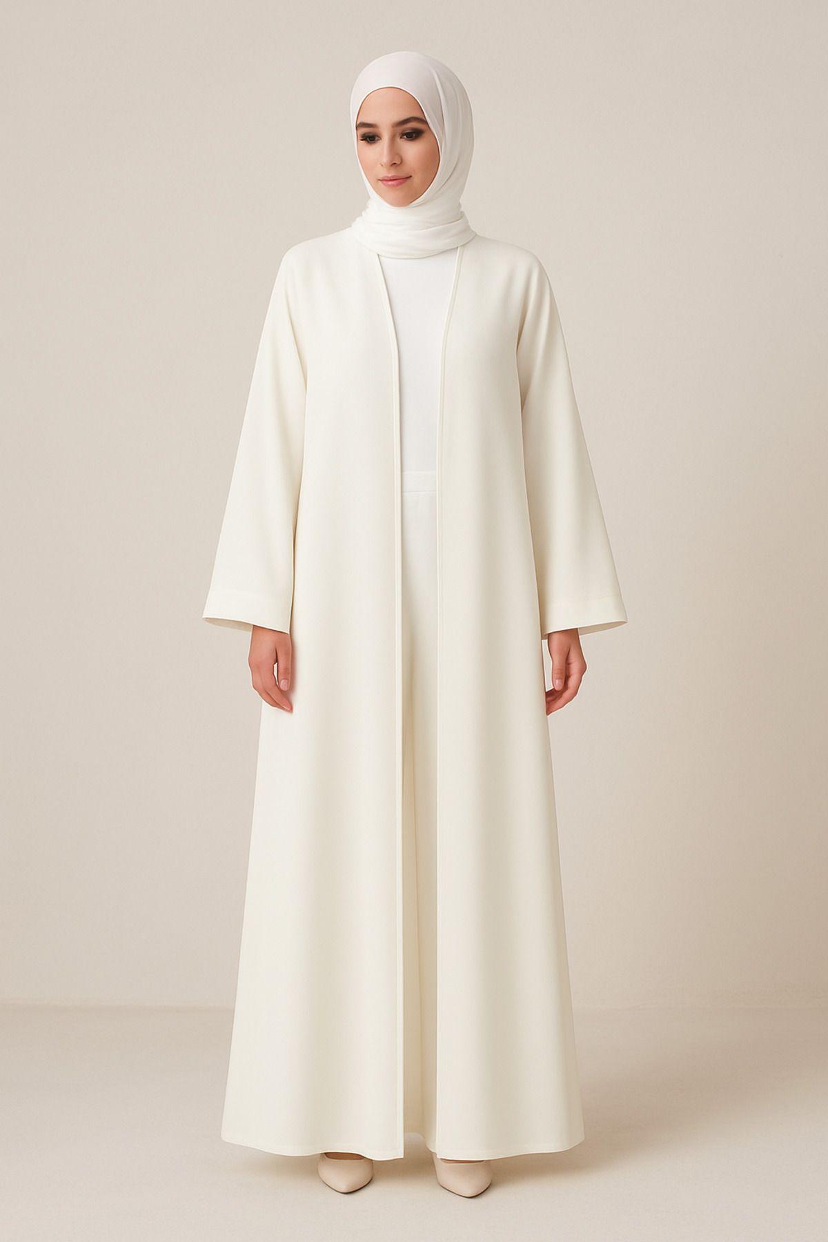 Misue Handmade Medine İpeği Abaya Ferace, Dökümlü Abaya, Tesettür Giyim Abaya, Premium Abaya Ferace, Modest Giyim