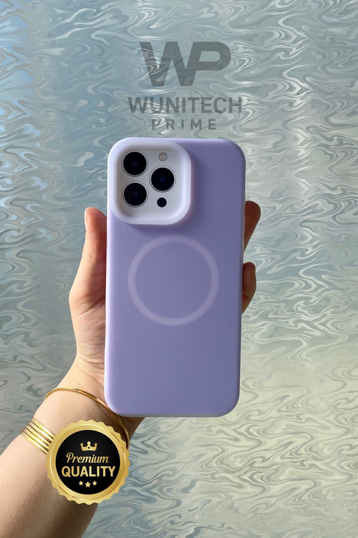WUNİT Iphone 14 PRO MAX Magsafe Uyumlu Soft Renkli Premium Kılıf