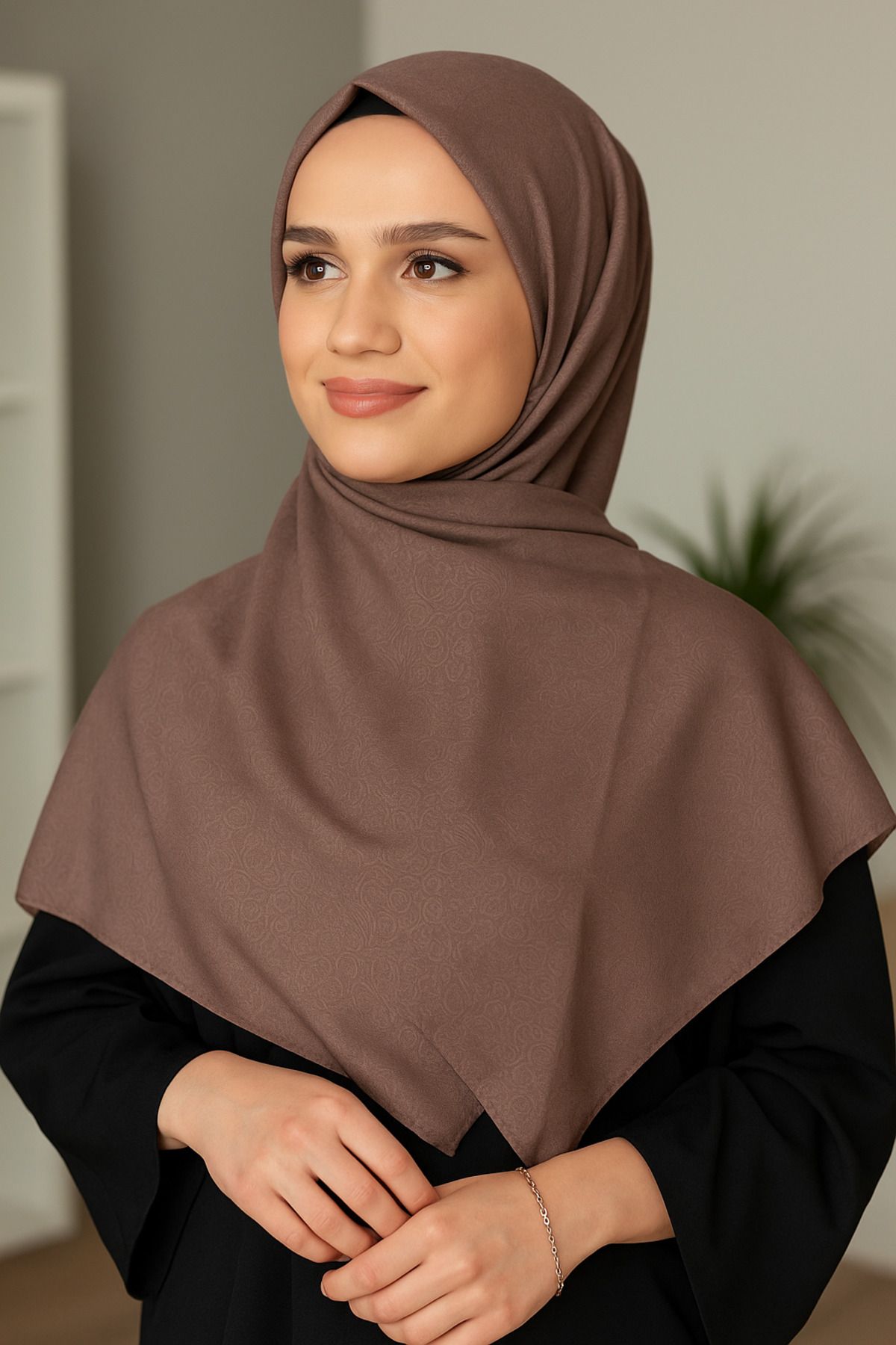 Mirissa scarf MİRİSSA SCARF A KALİTE ETNİK MONEGRAM ŞAL
