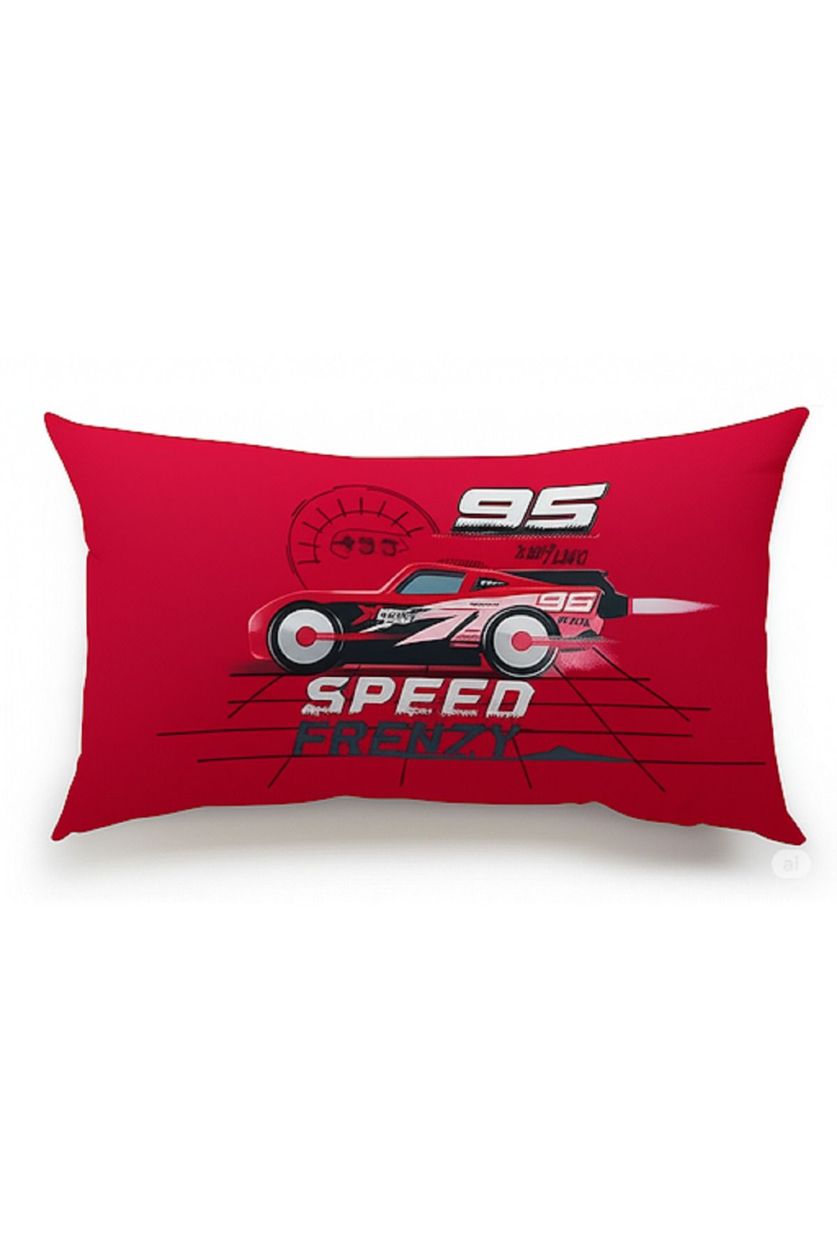 Taç Taç Şimşek Mc Oueen Cars Yastık Kılıfı 50x70 Cm.