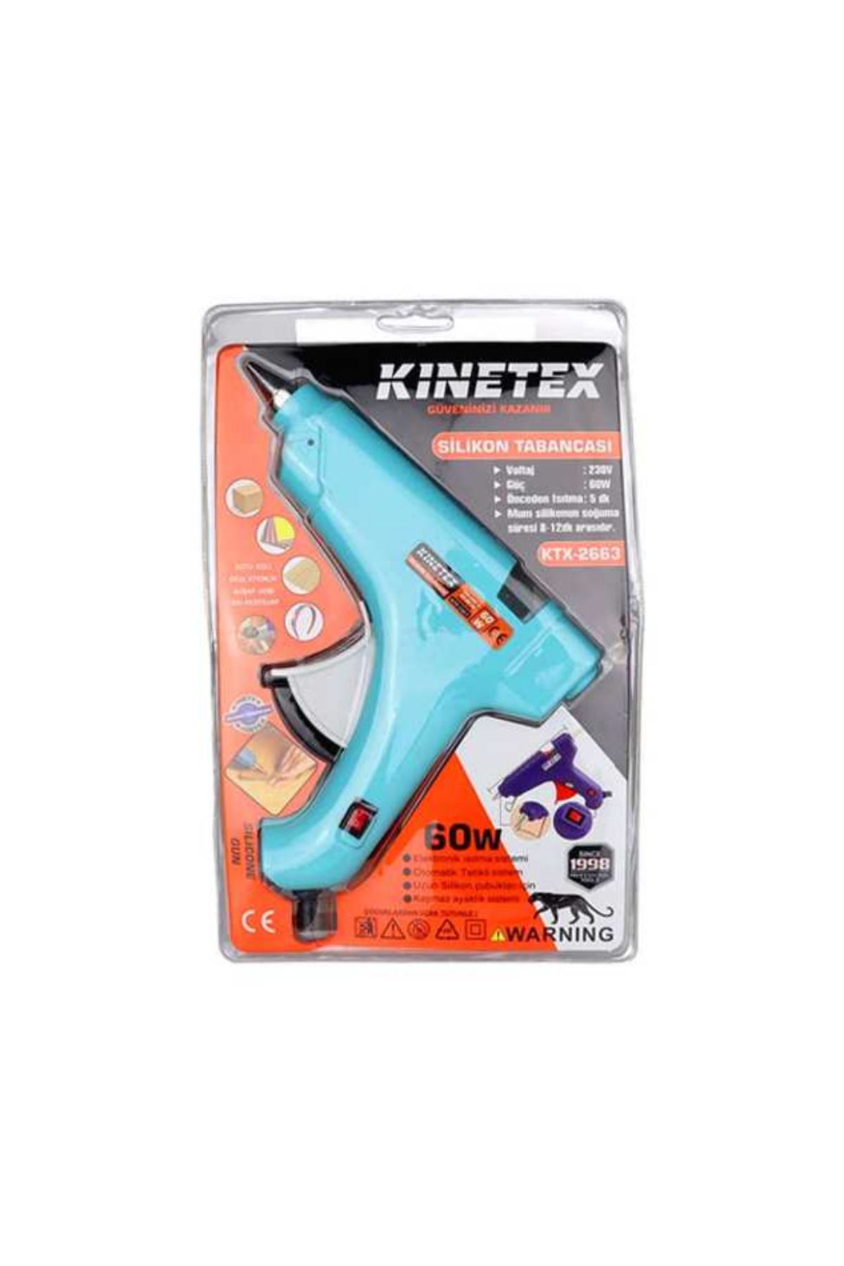 Art Tone KINETEX SİLİKON TABANCASI BÜYÜK 60W KTX-2663