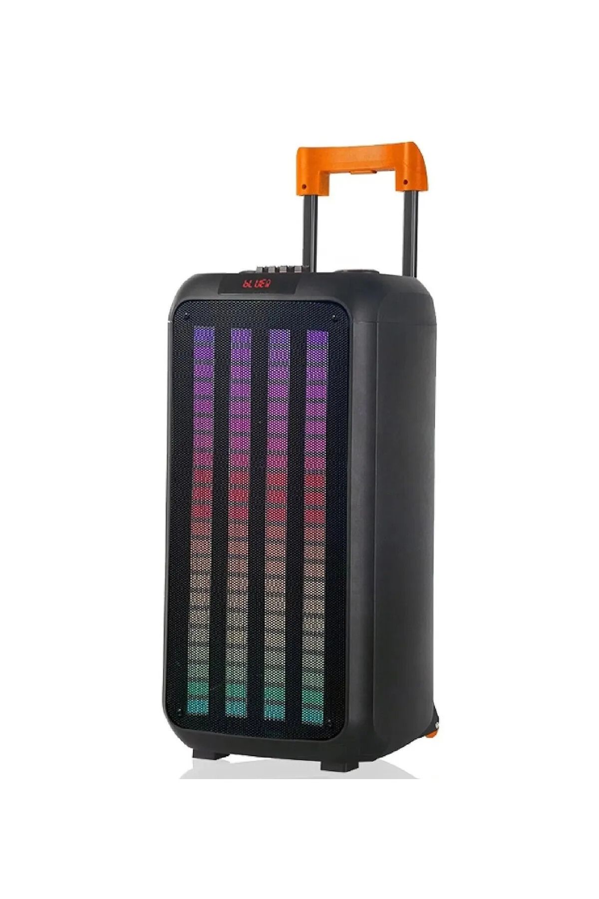 OBRAX Taşinabilir Büyük Boy Rgb Işikli Bluetooth Mikrofonlu Hoparlör