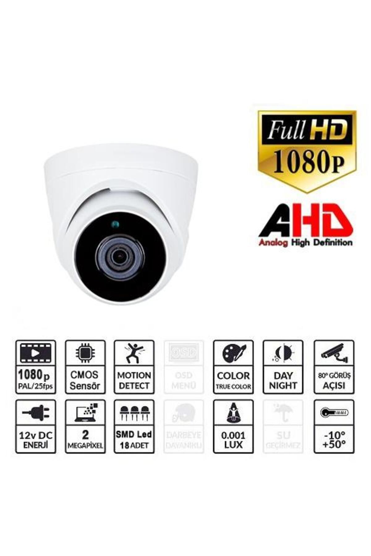 EZCOOL EZ-5120HD 2MP 2.8MM LENS AHD DOME KAMERA