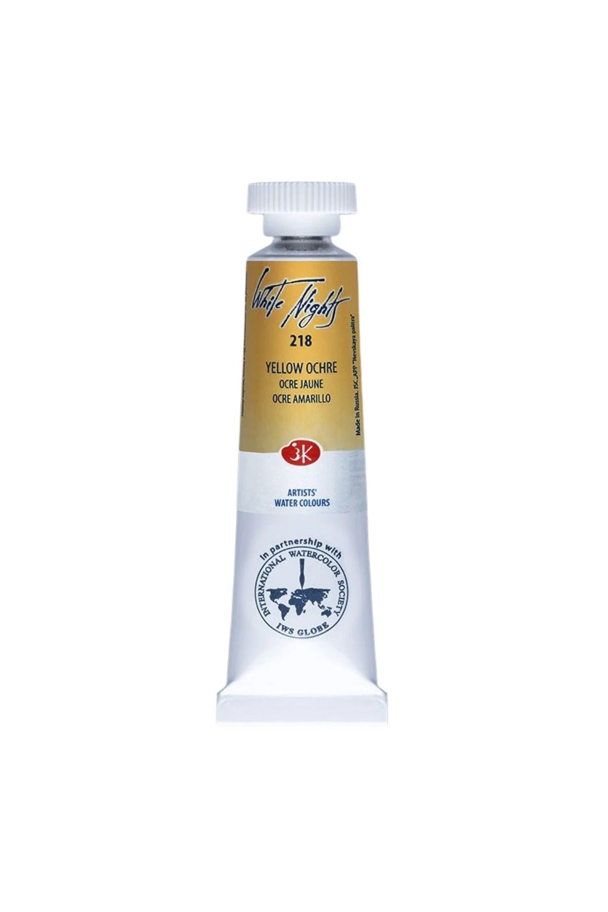 ST. PETERSBURG White Nights Watercolor Tüp Sulu Boya 10ml 218 Yellow Ochre
