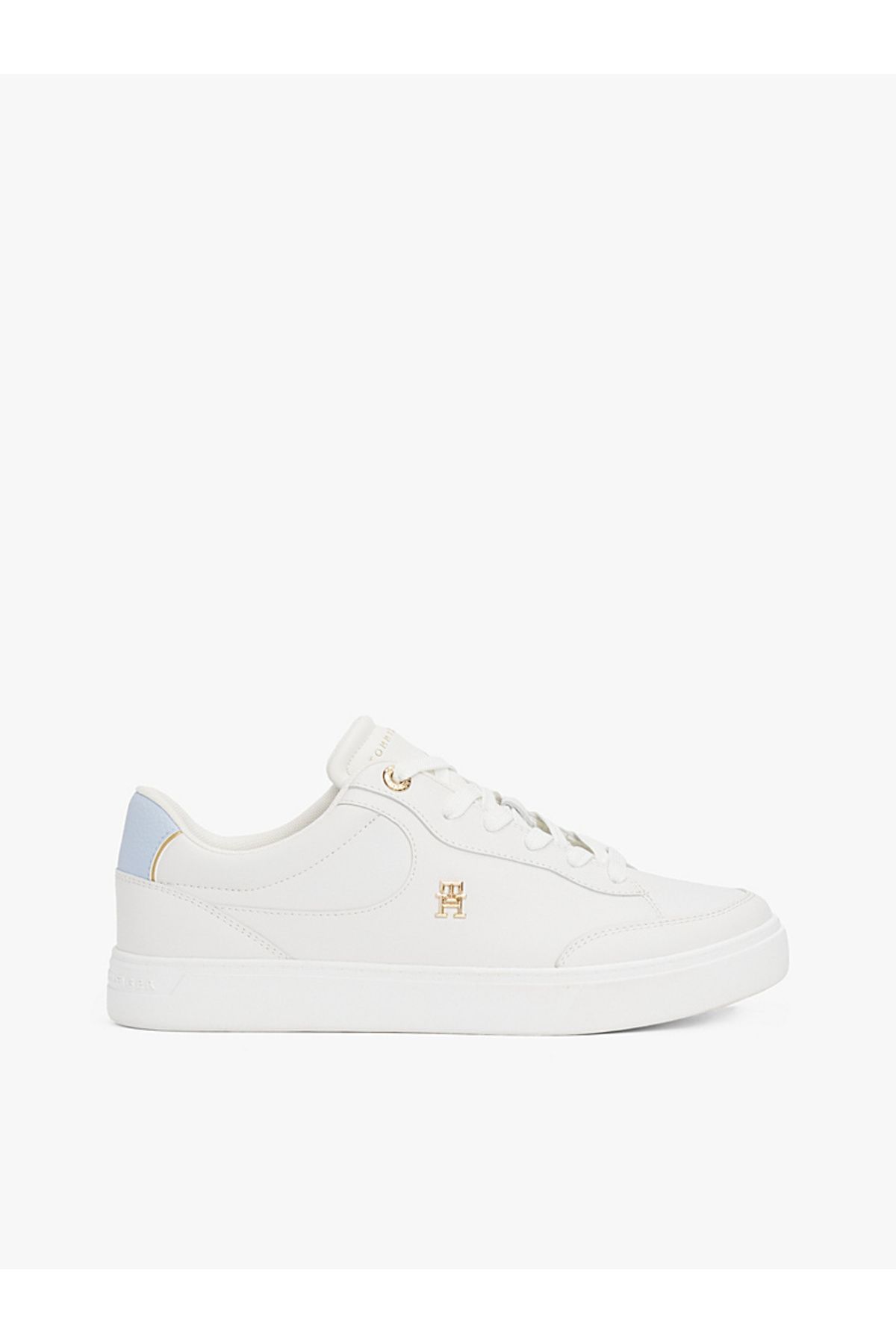 Tommy Hilfiger Leather TH Monogram Court Trainers