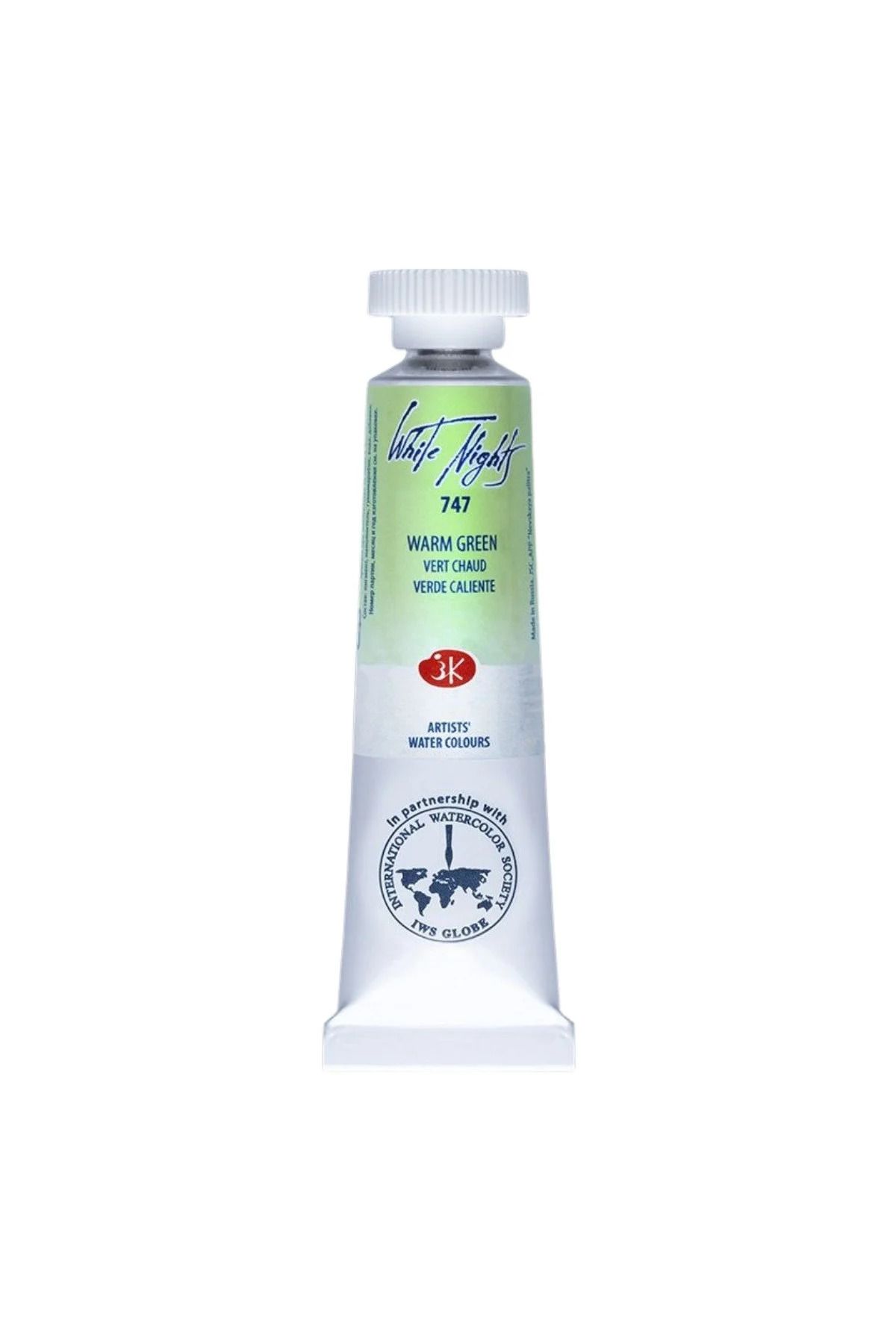 ST. PETERSBURG White Nights Watercolor Tüp Sulu Boya 10ml 747 Warm Green