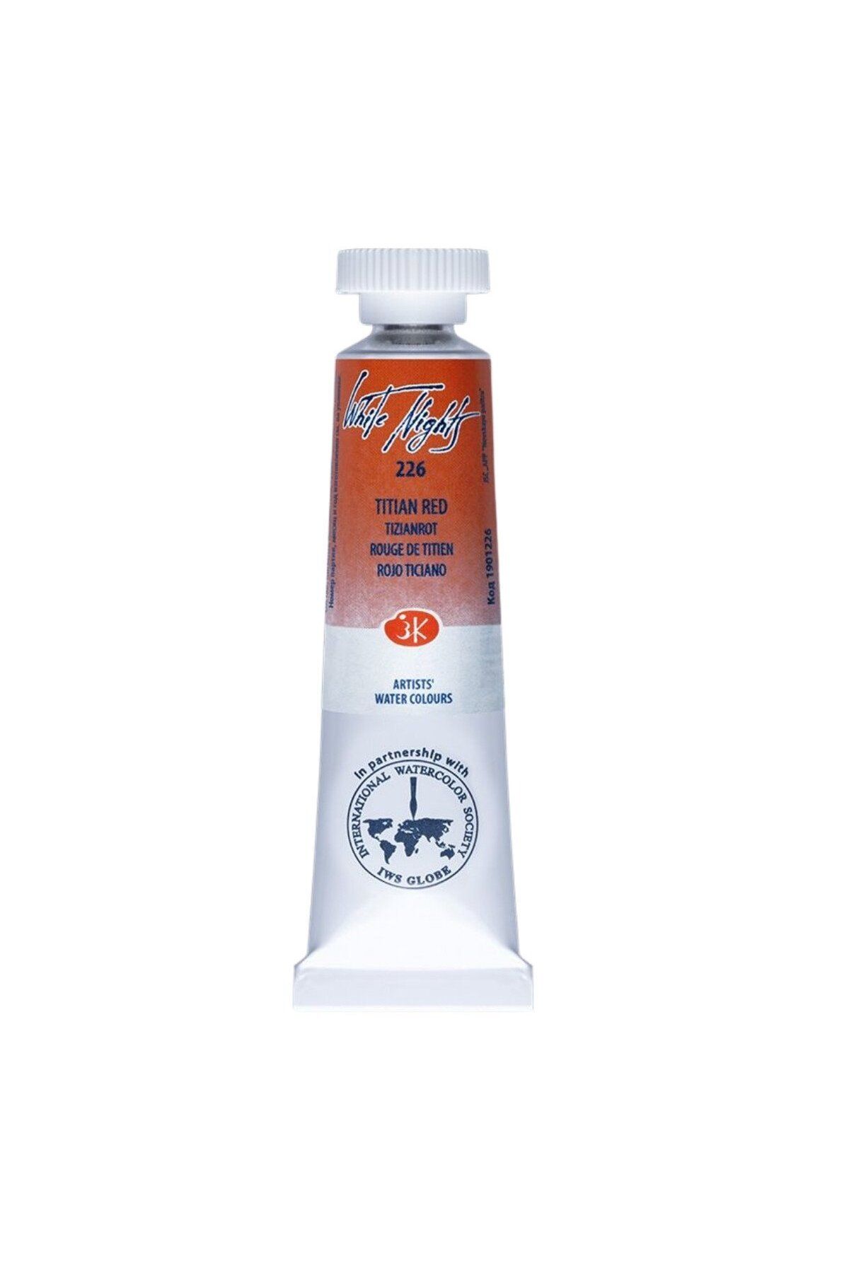 ST. PETERSBURG White Nights Watercolor Tüp Sulu Boya 10ml 226 Titian Red