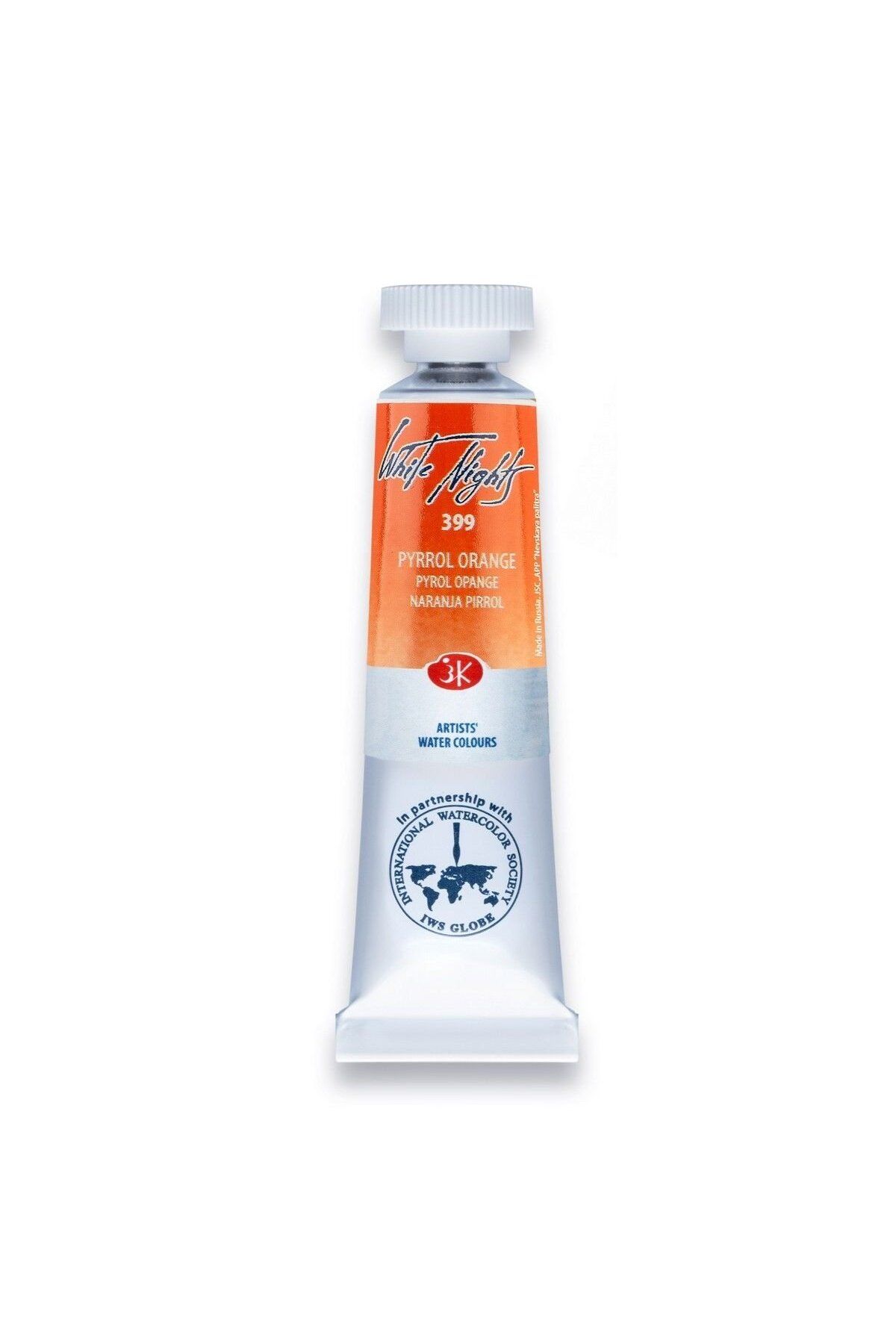 ST. PETERSBURG White Nights Watercolor Tüp Sulu Boya 10ml 399 Pyrrol Orange