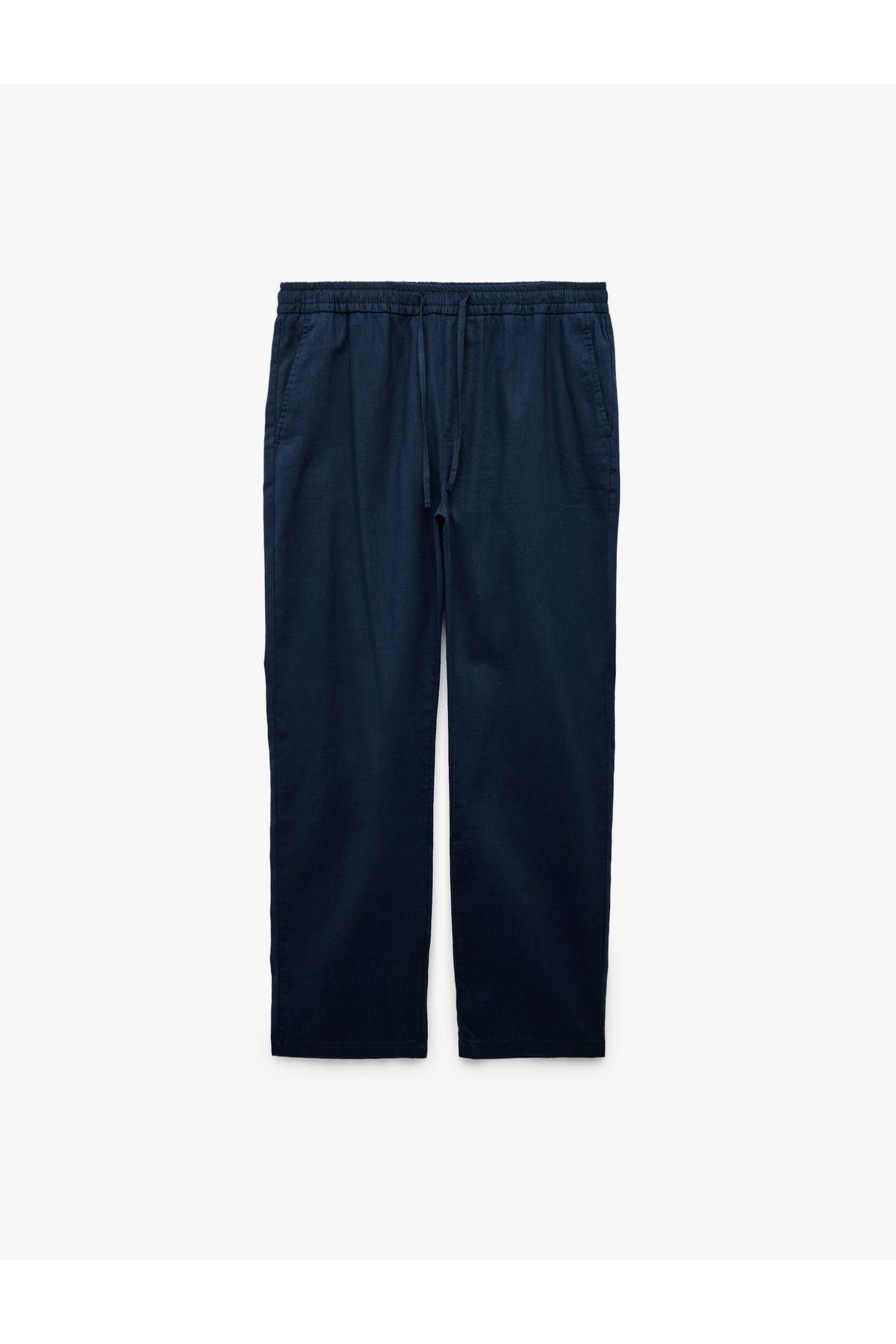 Koton Yeni Sezon Cep Detaylı Regular Fit Beli Bağcıklı Pantolon