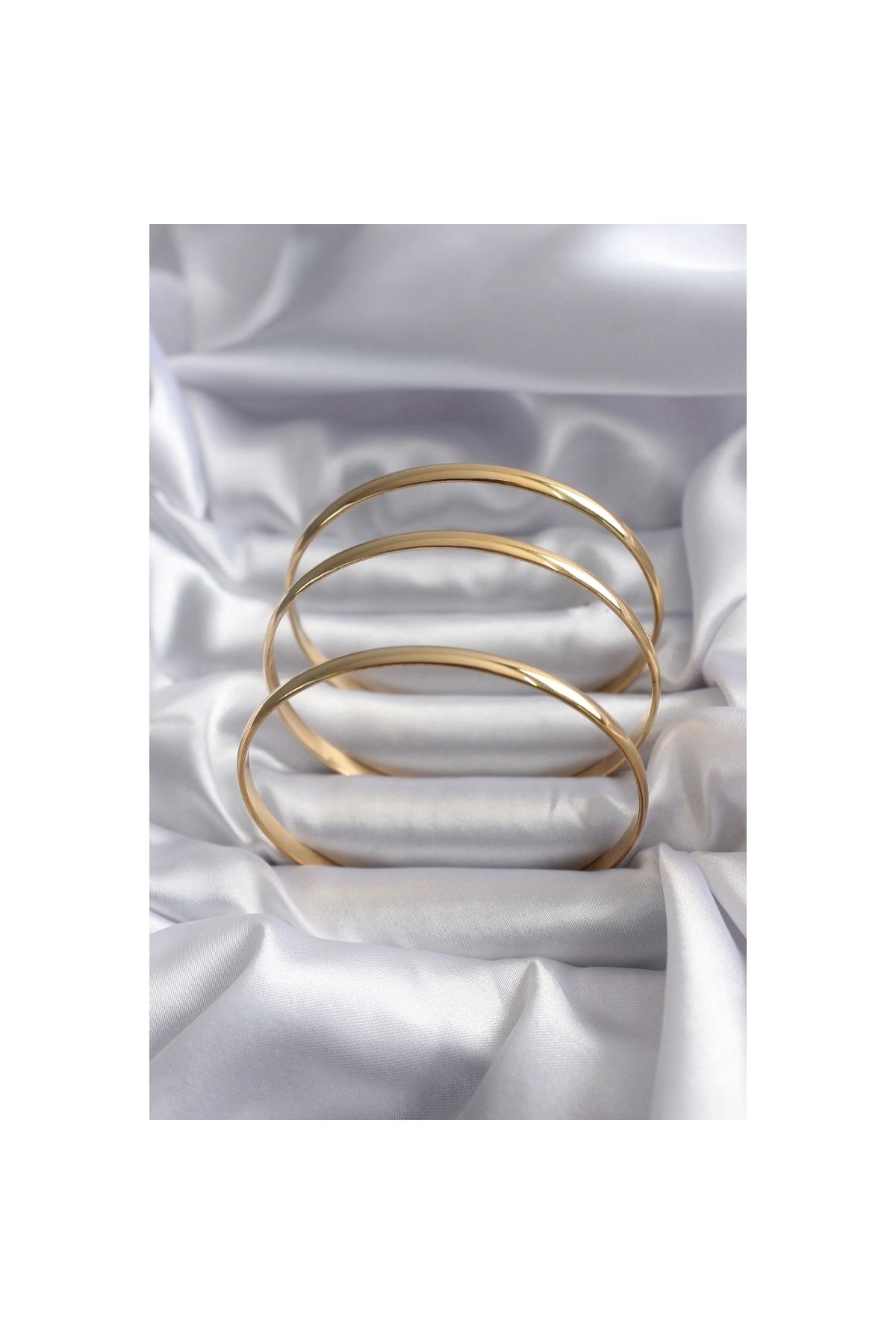 Narnuga 316L Çelik Gold Renk Ajda Model Kadın Bileklik - TJ-BB5647