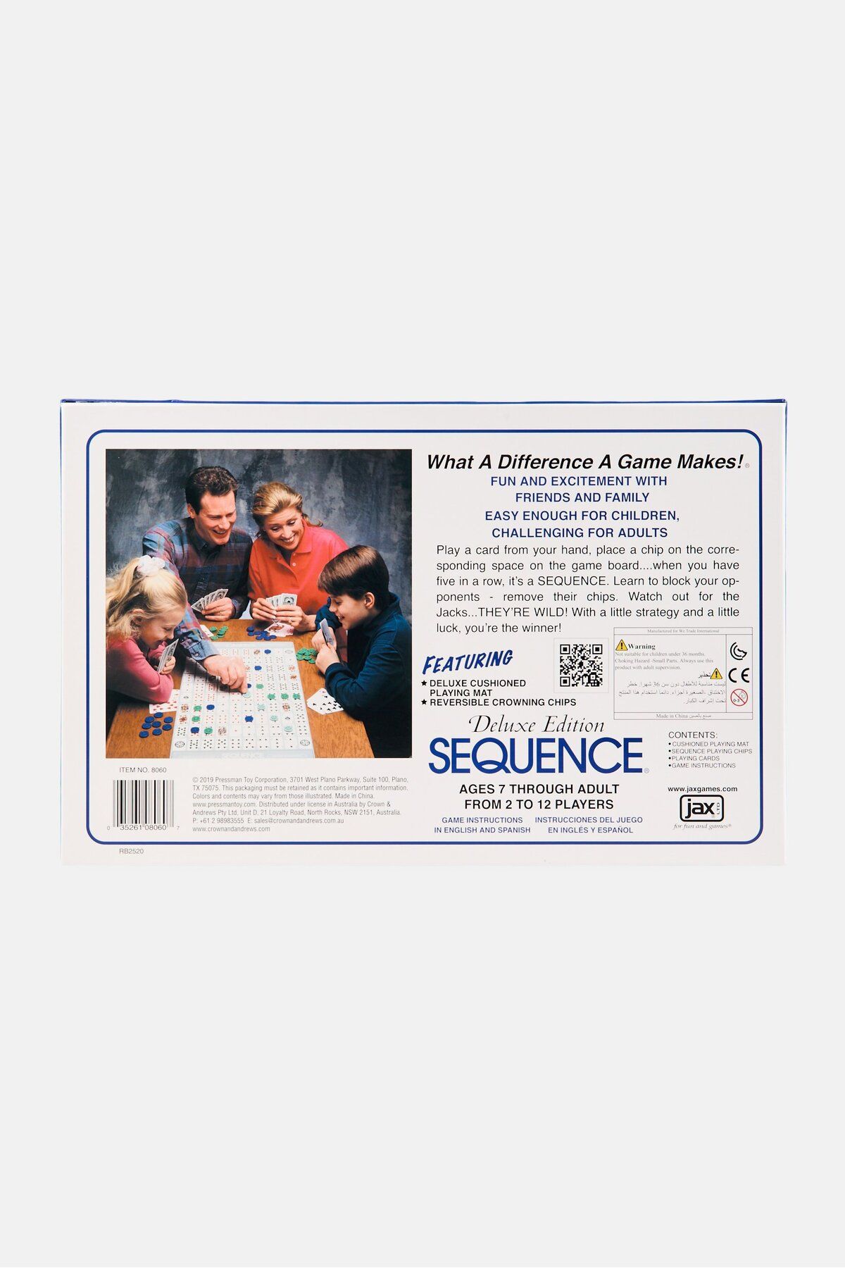 Jax-Deluxe Sequence Board Game 2