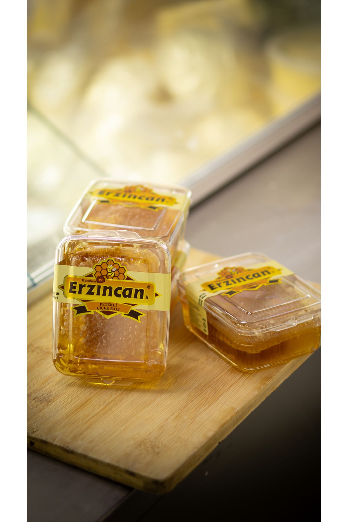 yiğitbey mandıra Erzincan Petekli Çiçek Balı 300GR