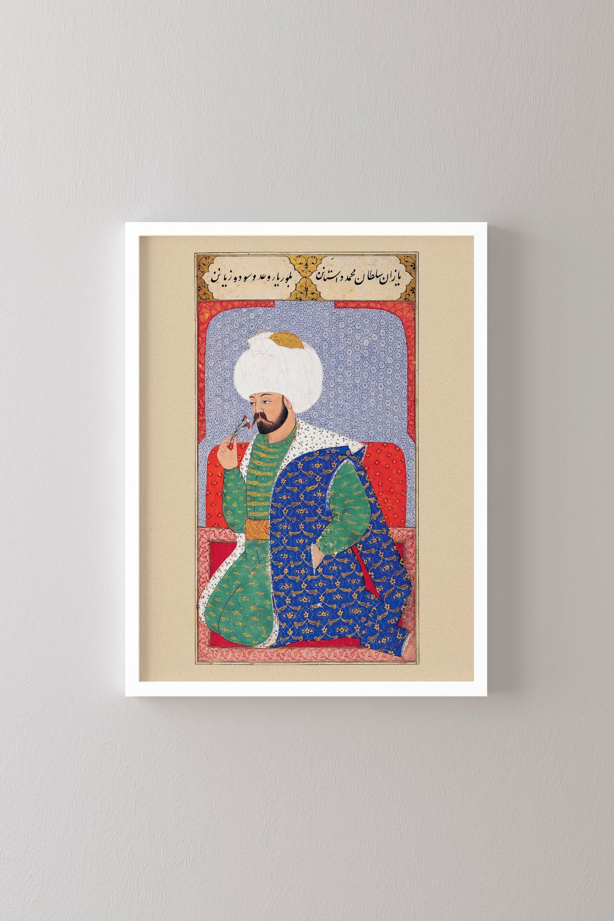 epiqart Çelebi Mehmed - Beyaz Çerçeve