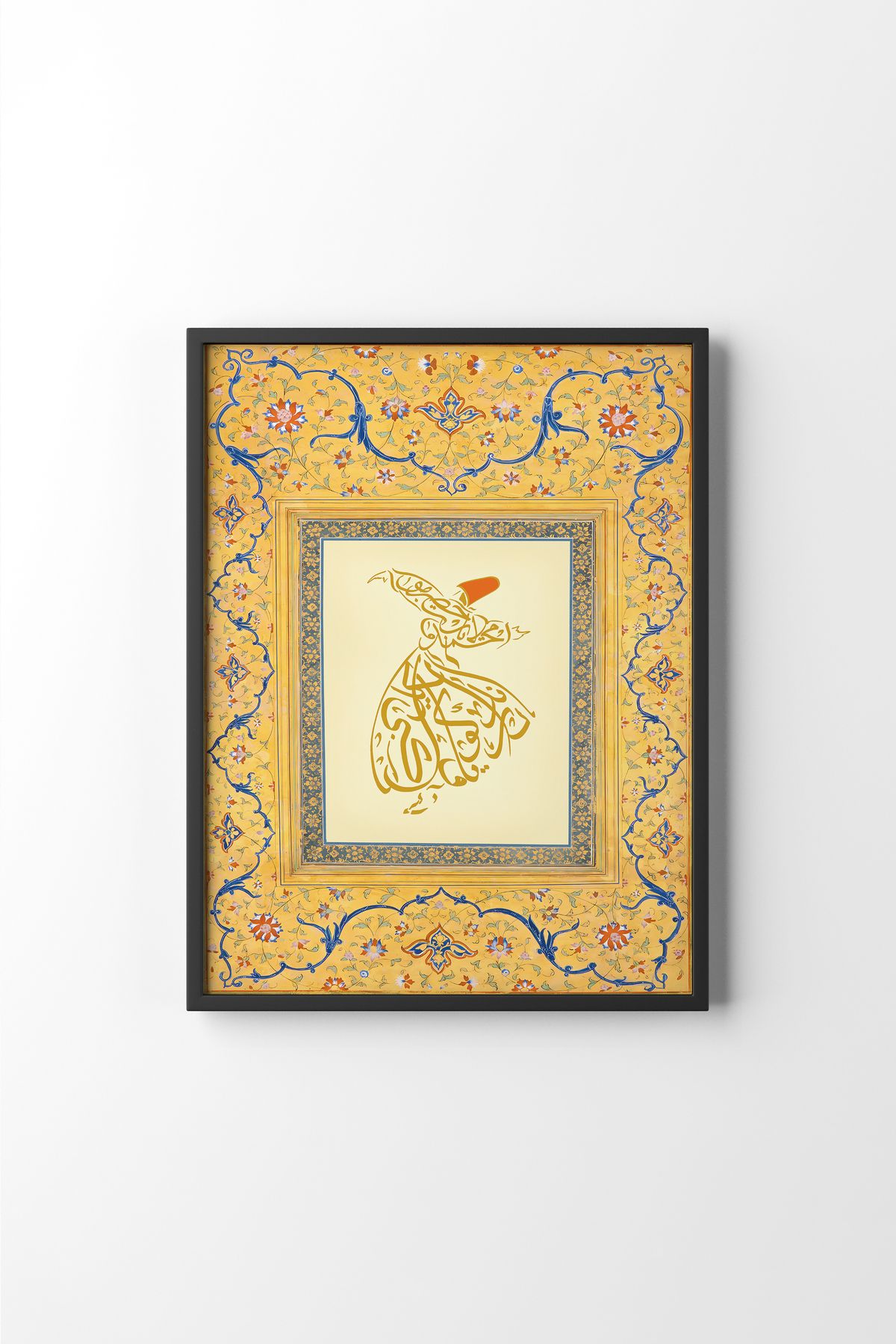 epiqart Semazen - Siyah Çerçeve