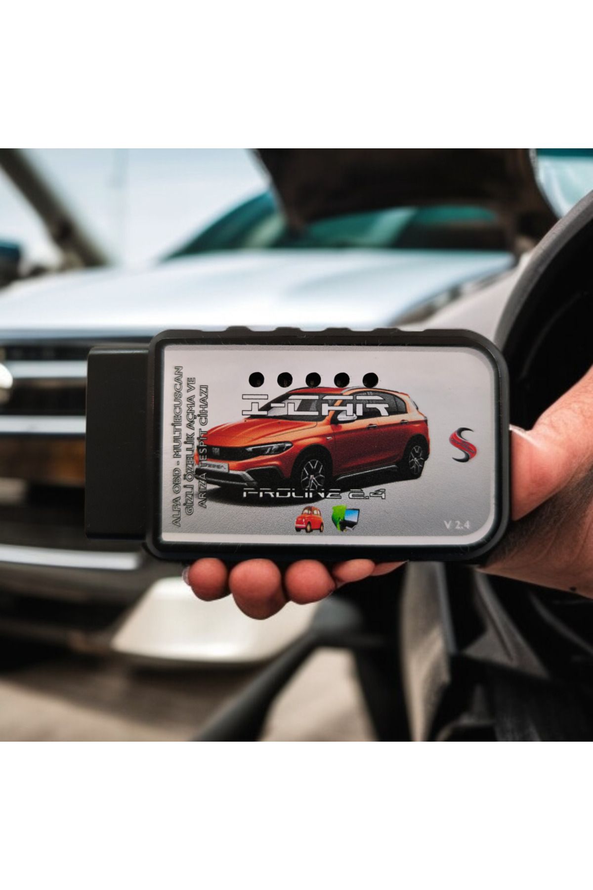 ICAR Fiat Egea Uyumlu Ariza Tespit Cihazı ve Alfa Obd Lisansli Uygulamasiyla