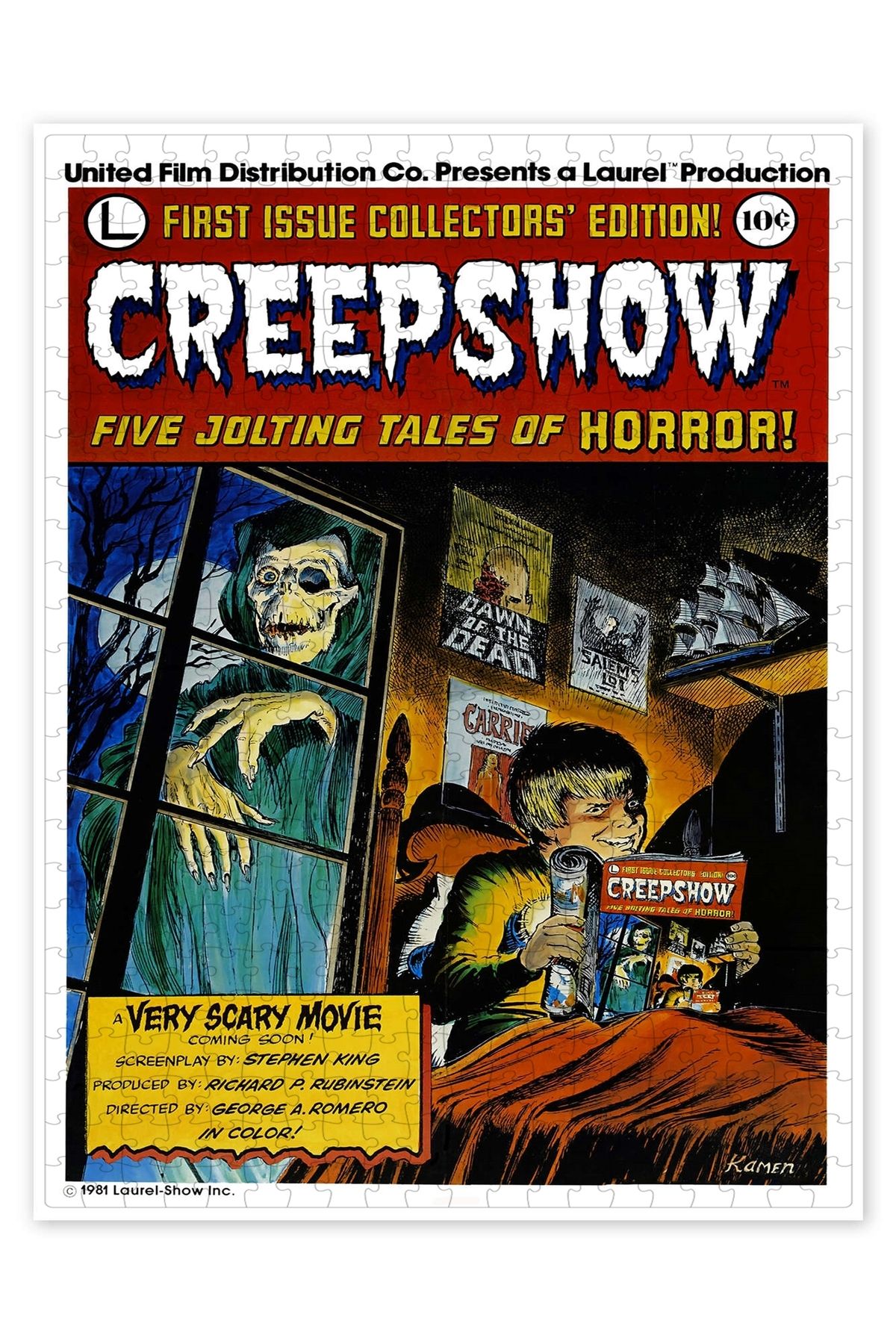 Jeronkarji Creepshow 500 Parça Puzzle Yapboz Klasik Film Temalı