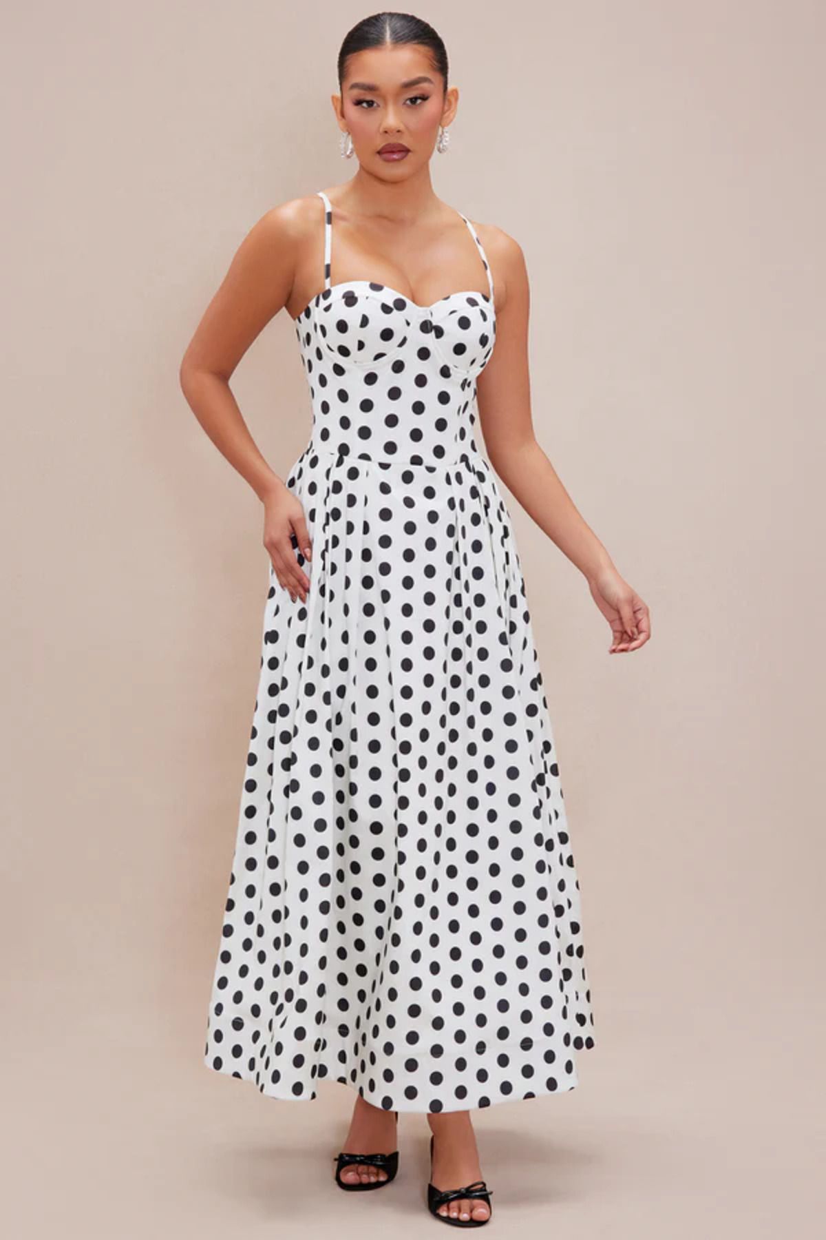 Huvenity Willon Maxi Elbise