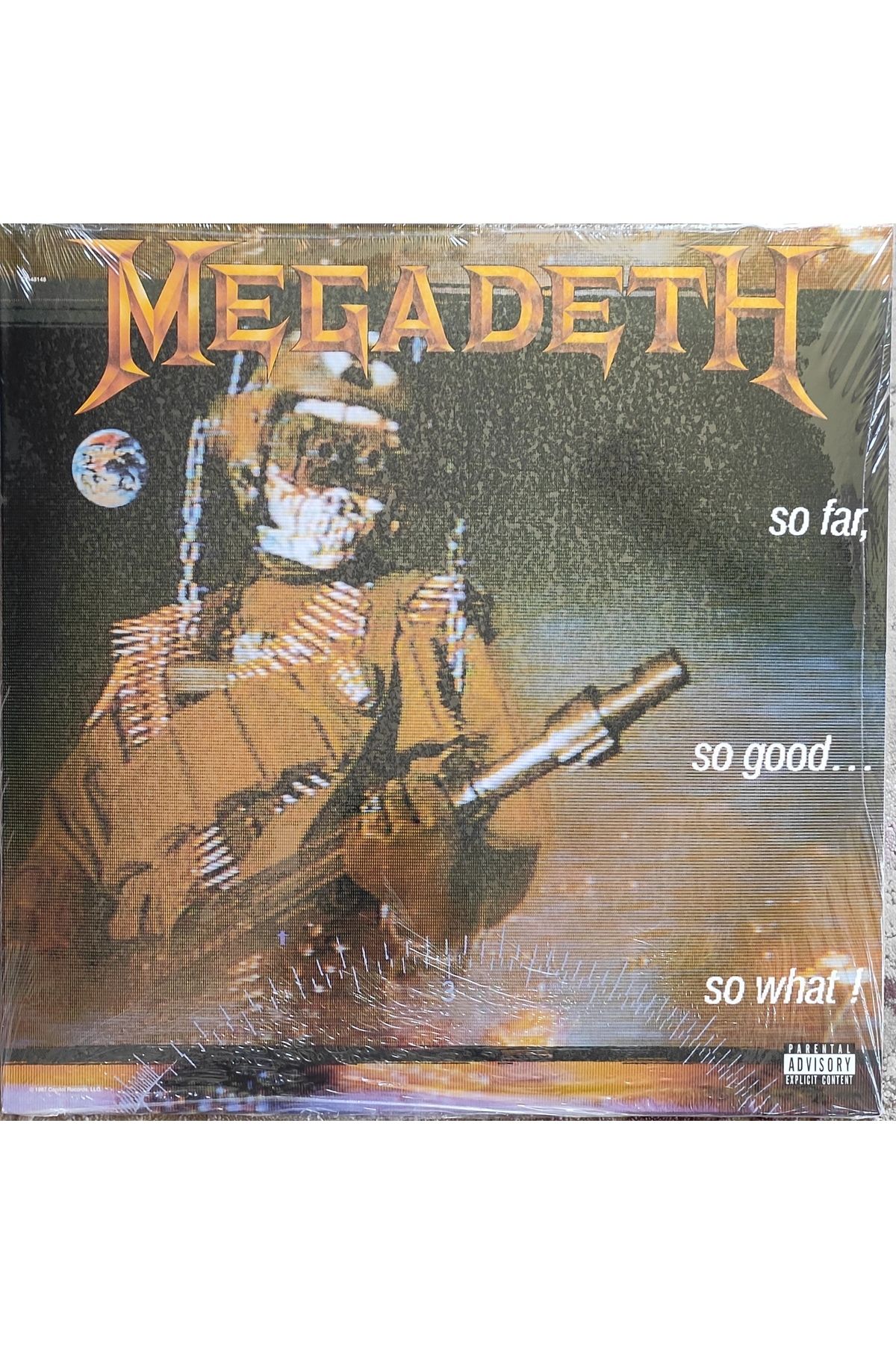 Capitol Records Megadeth - So Far, So Good... So What! Plak (Ambalajında)