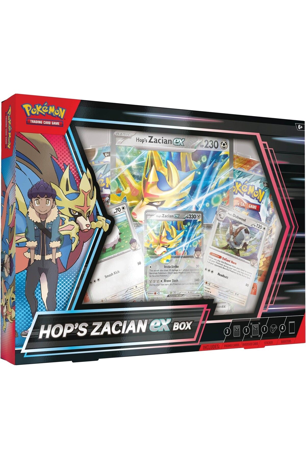 Pokemon Pokémon TCG: Hop’s Zacian ex Box