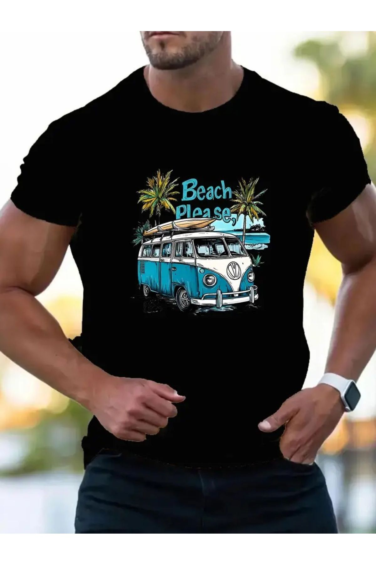 qubo sportswear & company qubo Unisex Oversize Baskılı Pamuklu Bisiklet Yaka Kısa Kollu SİYAH T-shirt