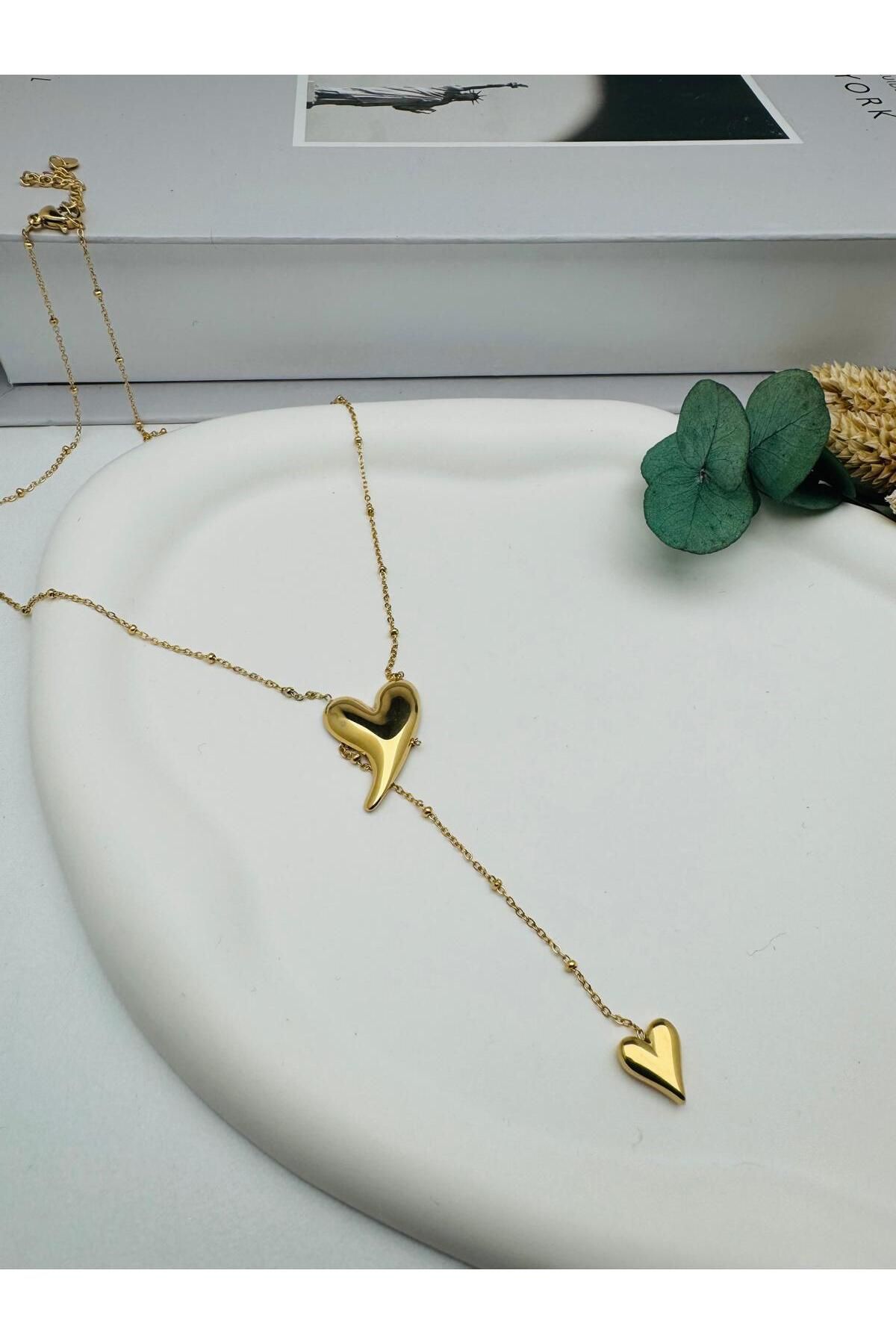 nerede bulurum Kalpli Çelik Kolye 80cm (Gold) 0106343