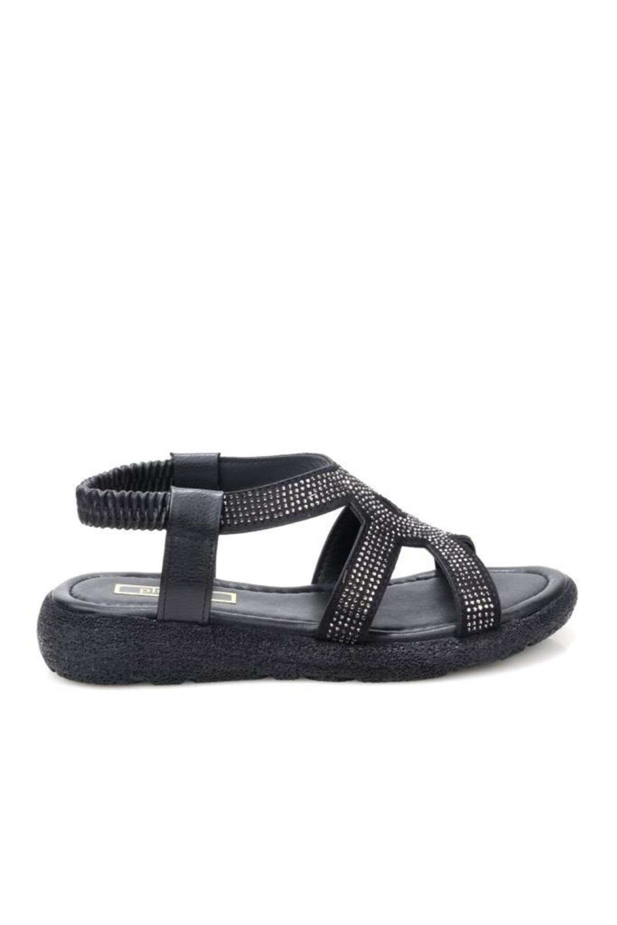 PİSAGOR Pisagor Ps-32360 Kadın Günlük Taşlı Sandalet