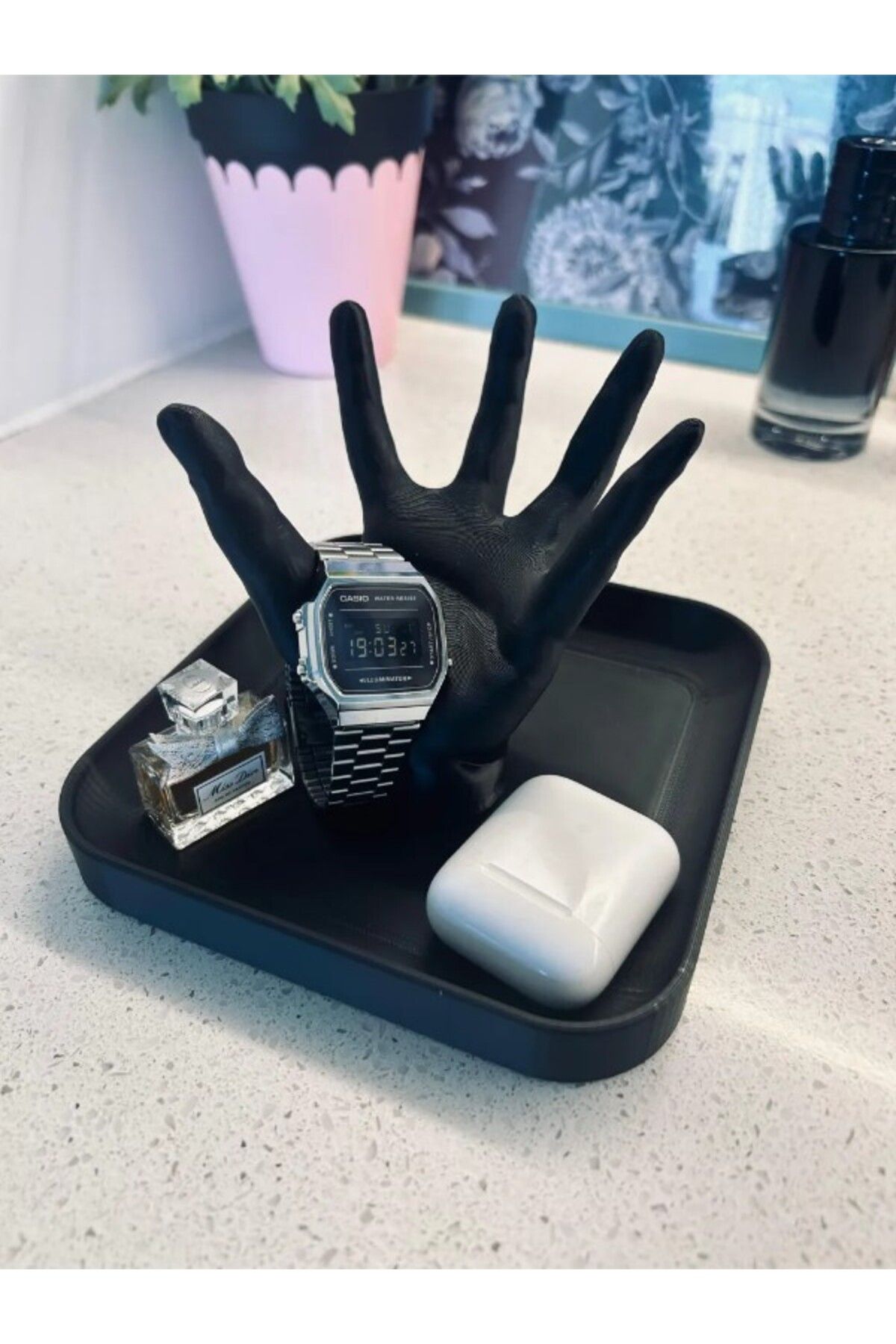 Lumina3D El Motifli Anahtarlık Organizer