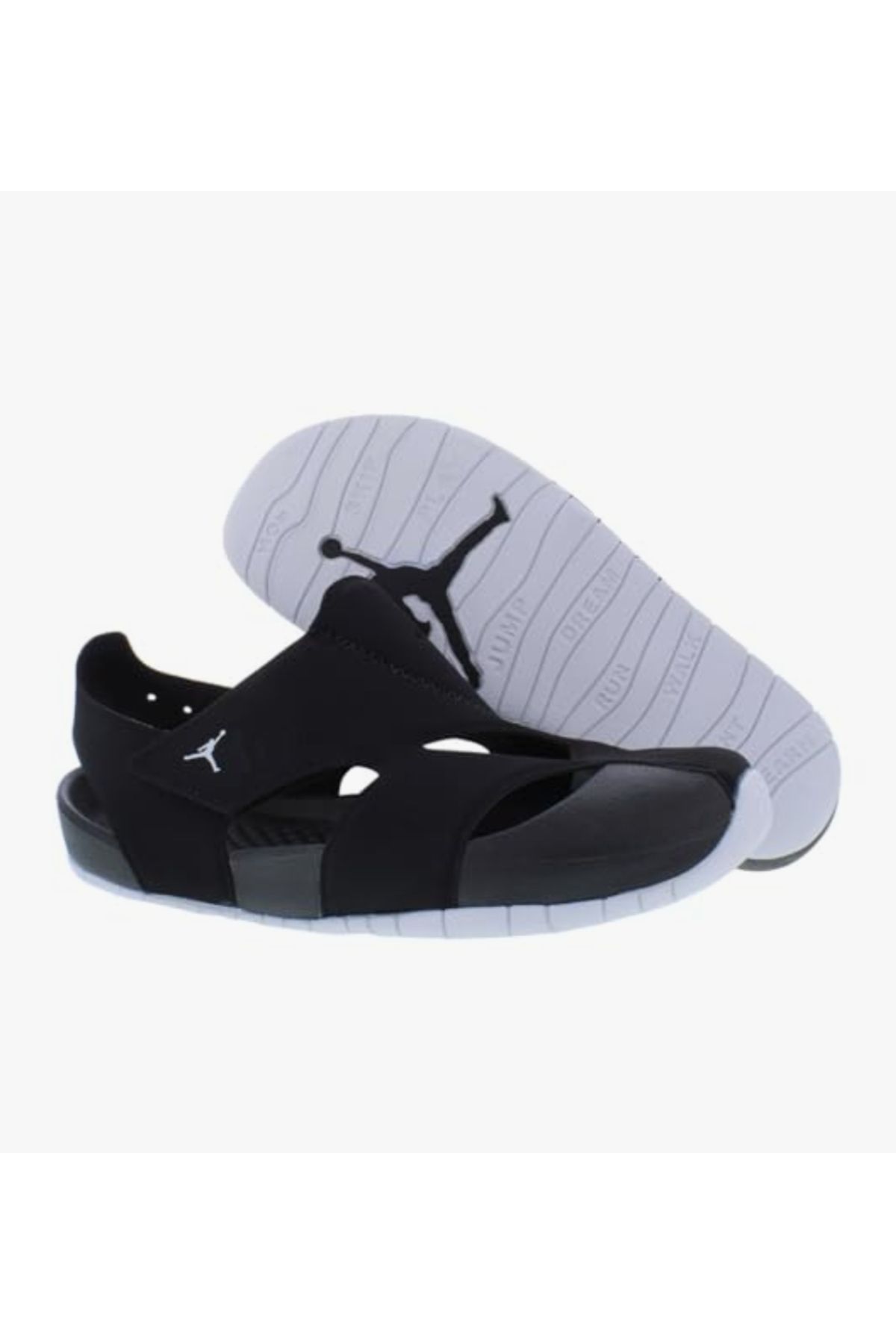 Nike -orijinal-Nike Jordan Flare (ps) siyah çocuk sandalet ASLAN SPORT