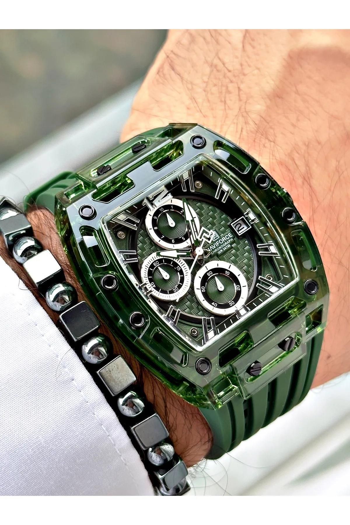 Naviforce NAVİFORCE SPOR KRONOMETRELİ TAKVİM GÖSTERGELİ ERKEK KOL SAATİ