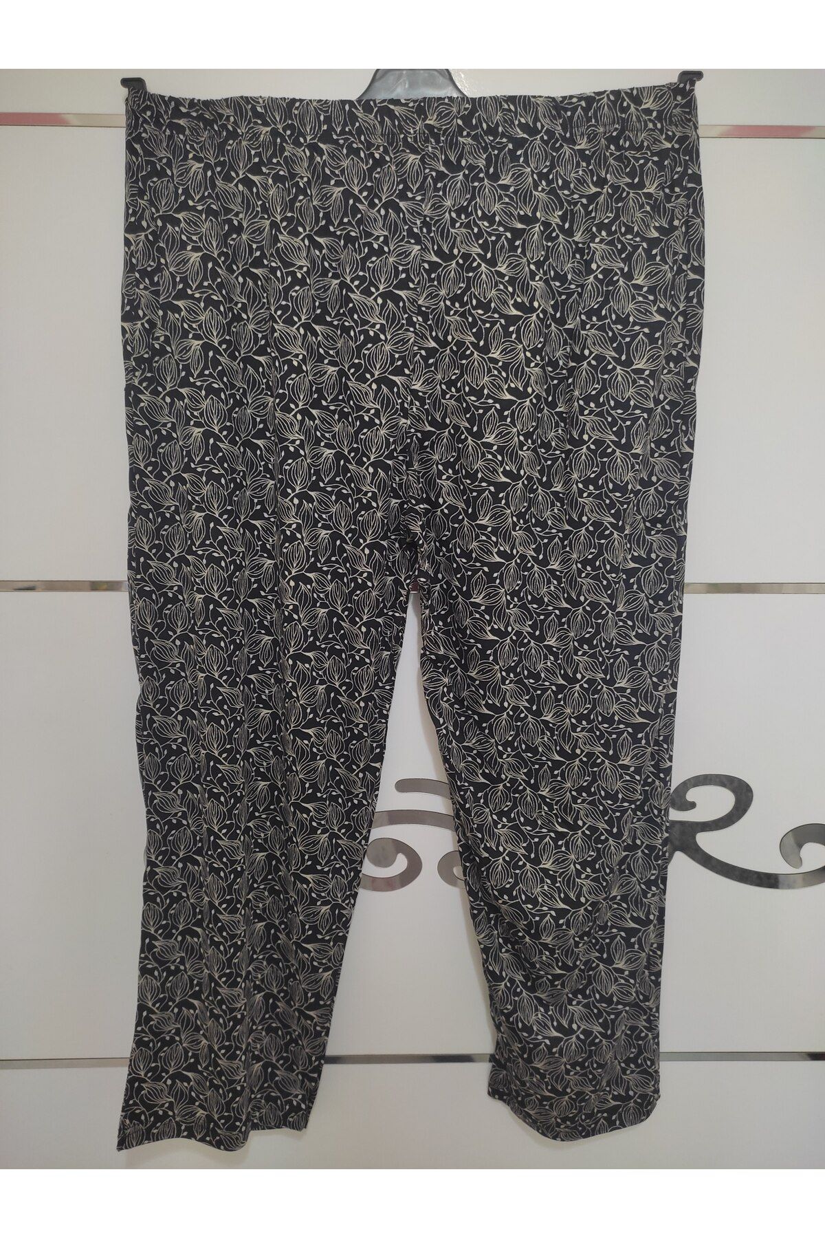 TOKSOY MENEKŞE KUMAŞ PALAZZO PAÇA ÇİFT CEPLİ PANTOLON