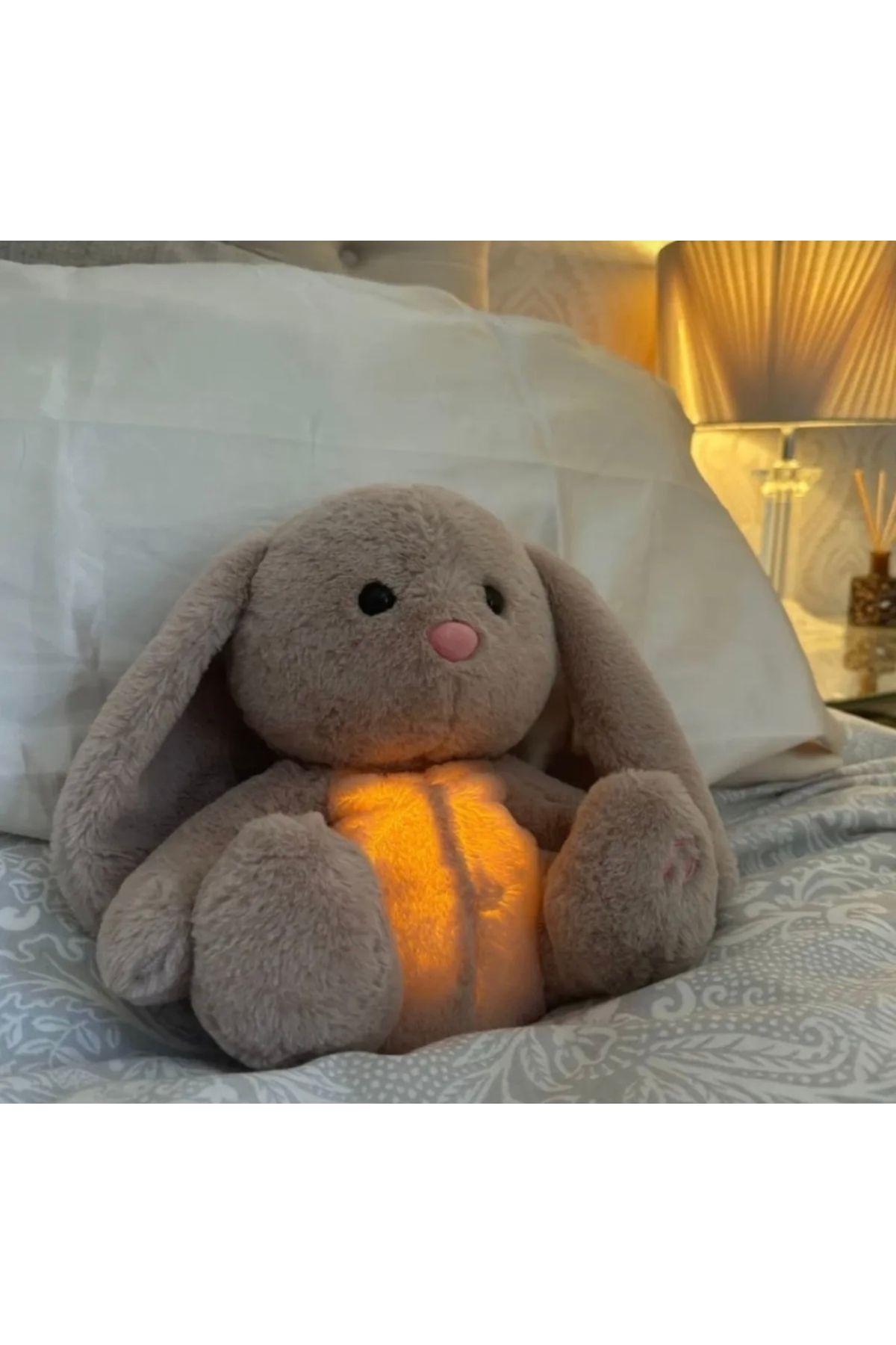 Otantik Home Solunum tavşan oyuncak bebek yatıştırıcı koala peluş bebek çocuk yatıştırıcı müzik uyku arkadaşı