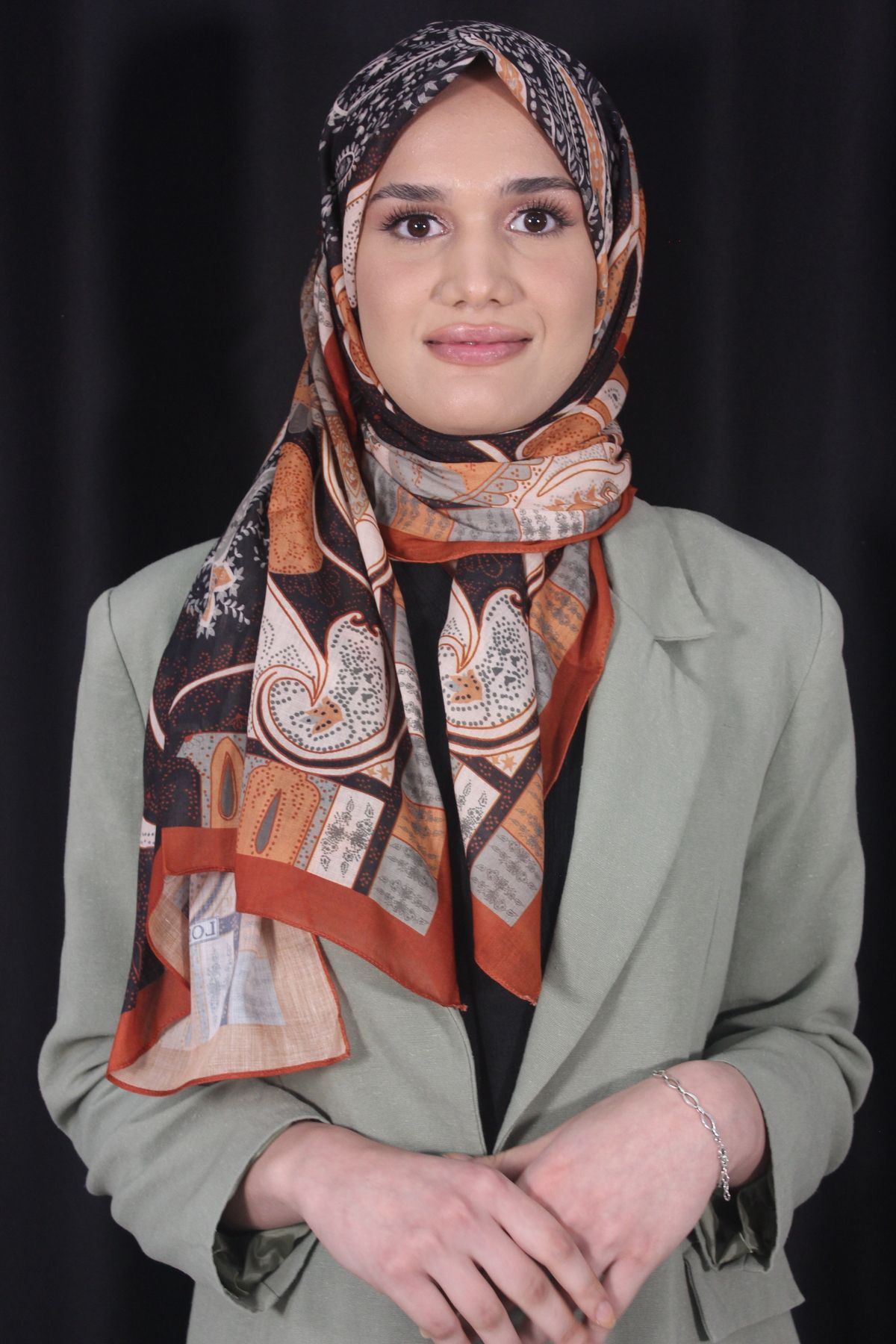 Mirissa scarf MİRİSSA SCARF PREMIUM KALİTE DİJİTAL SOFT ŞAL ETNİK DESEN