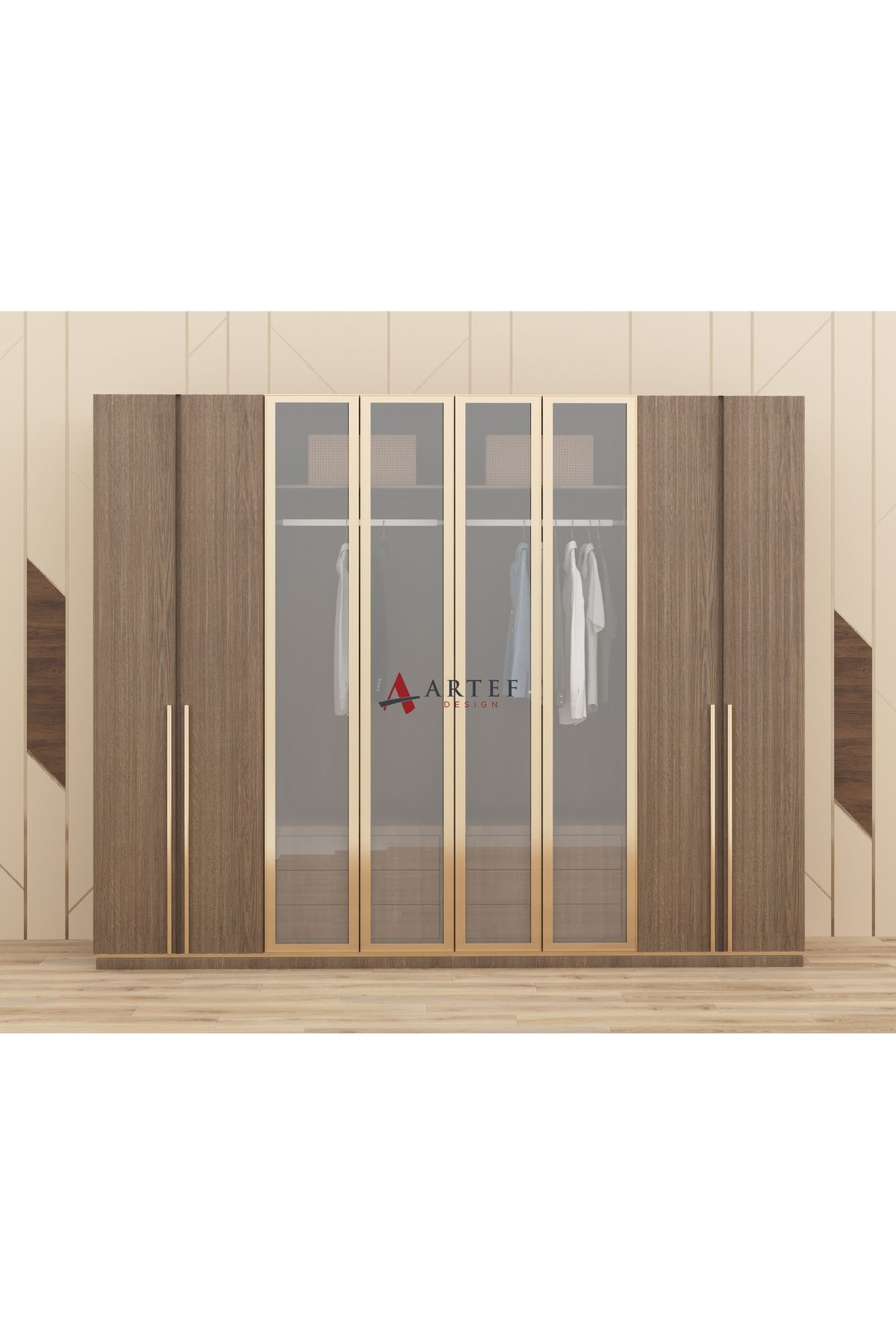ARTEFDESIGN Mira Gold Gardırop