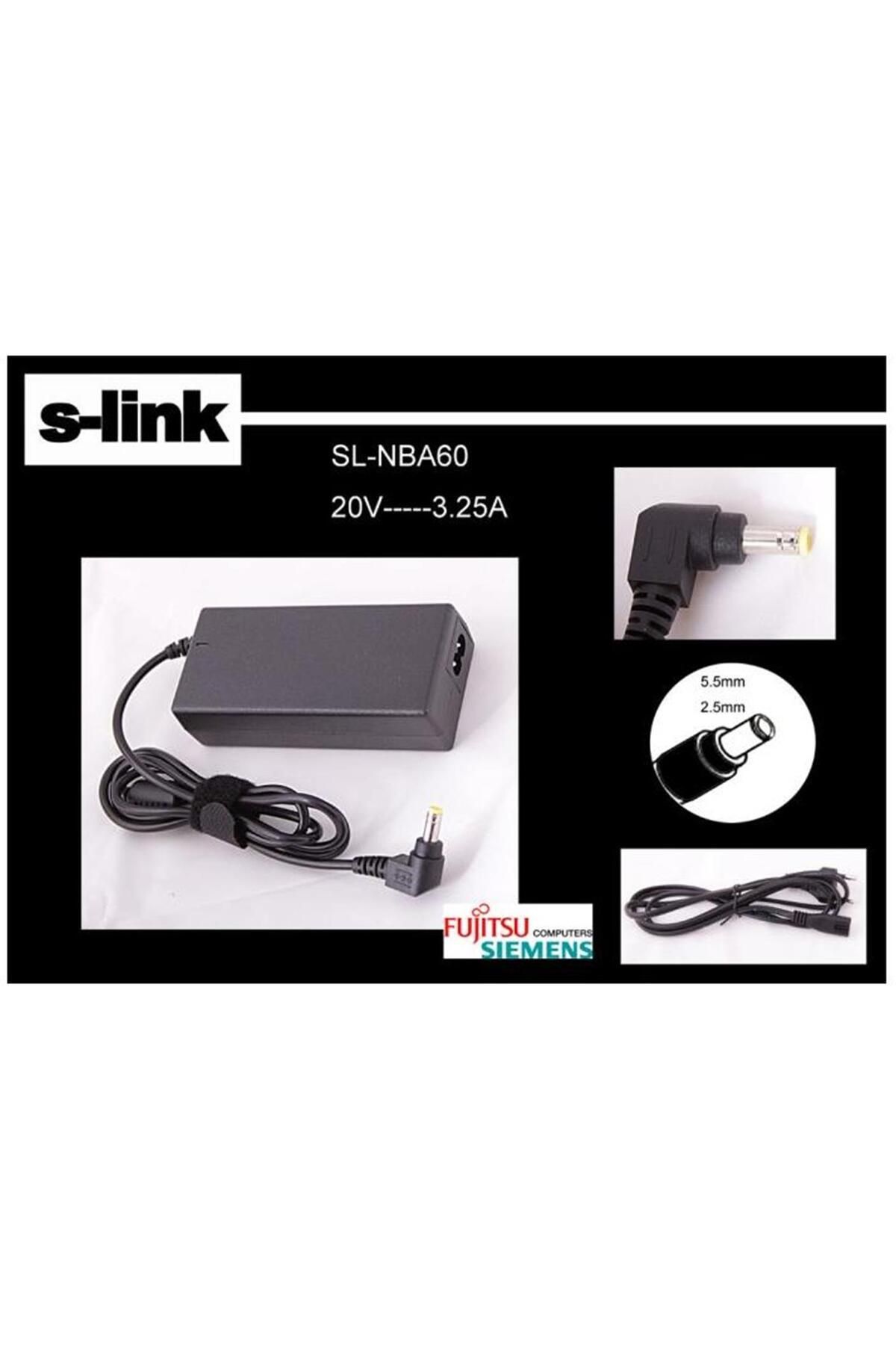Vobotek Teknoloji S-link SL-NBA60 20v 3.25a 5.5-2.5 Notebook Adaptörü