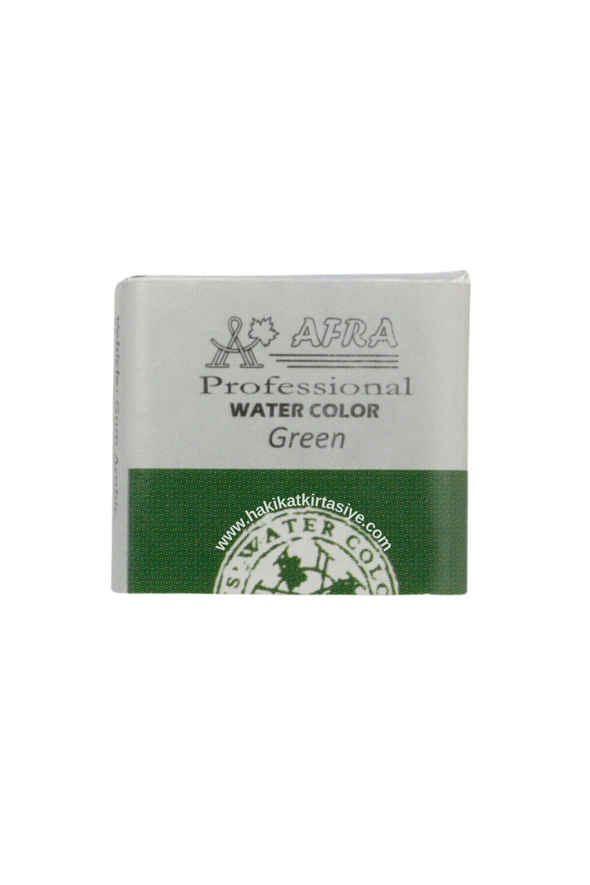 Afra Profesyonel Tam Tablet Sulu Boya 570 Green